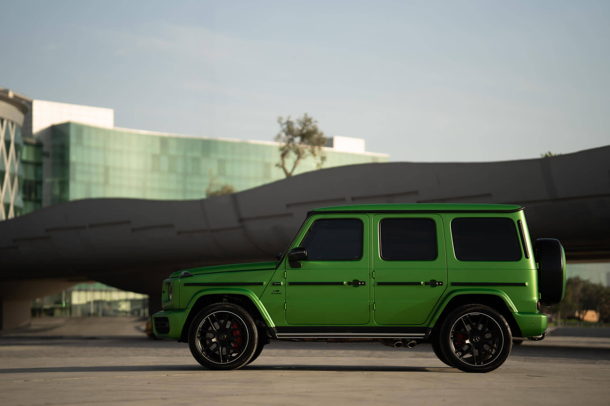 Mercedes G63 AMG Green Matte