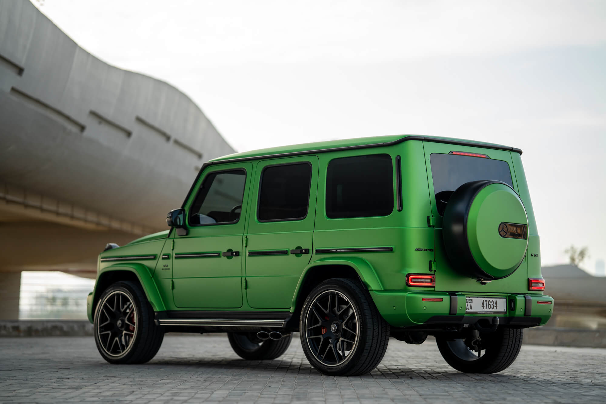 Mercedes G63 AMG Green Matte