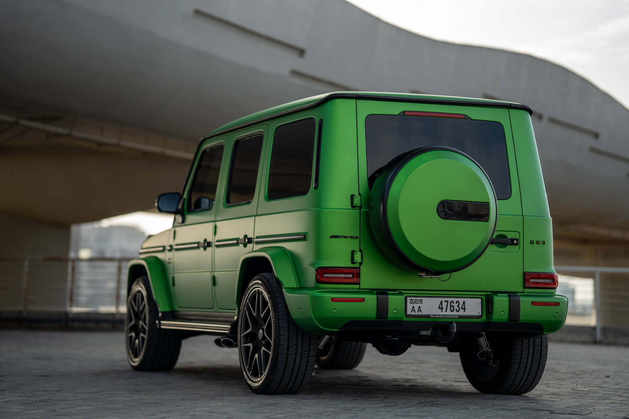 Mercedes G63 AMG Green Matte