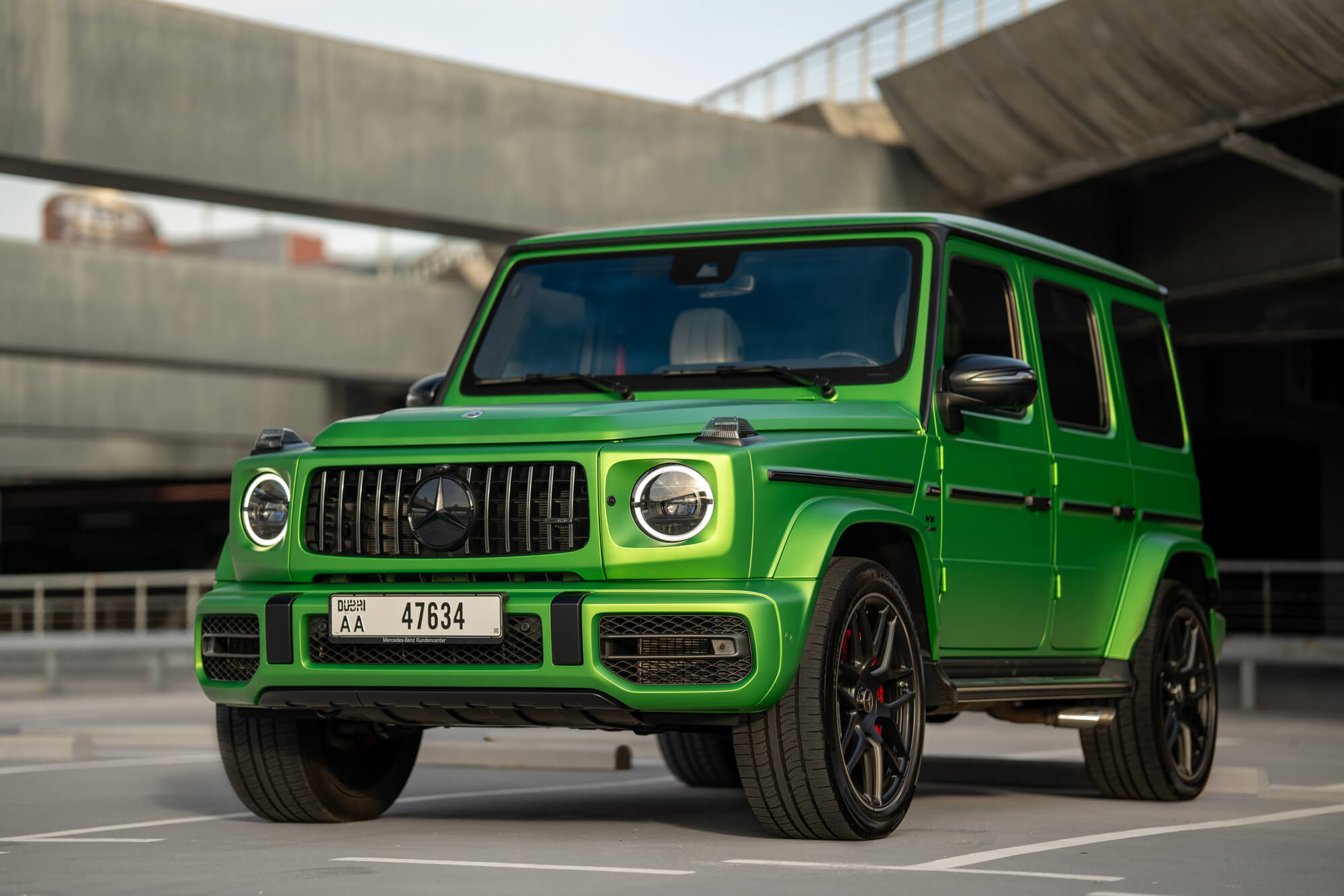 Mercedes G63 AMG Green Matte