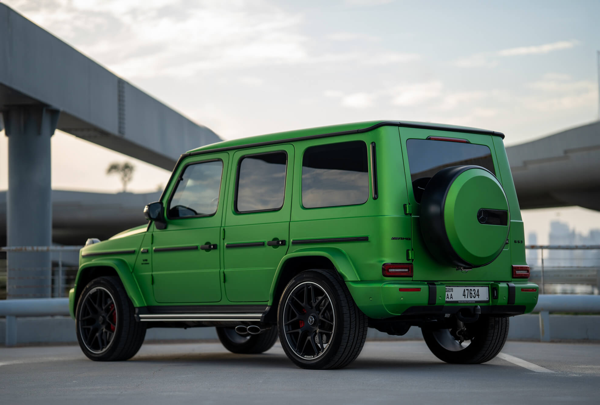 Mercedes G63 AMG Green Matte