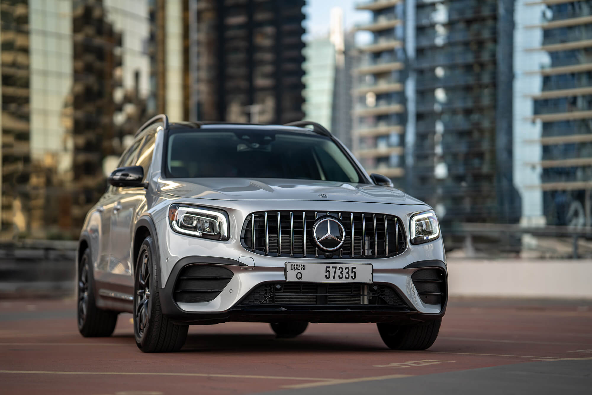 Mercedes GLB35 AMG Silver