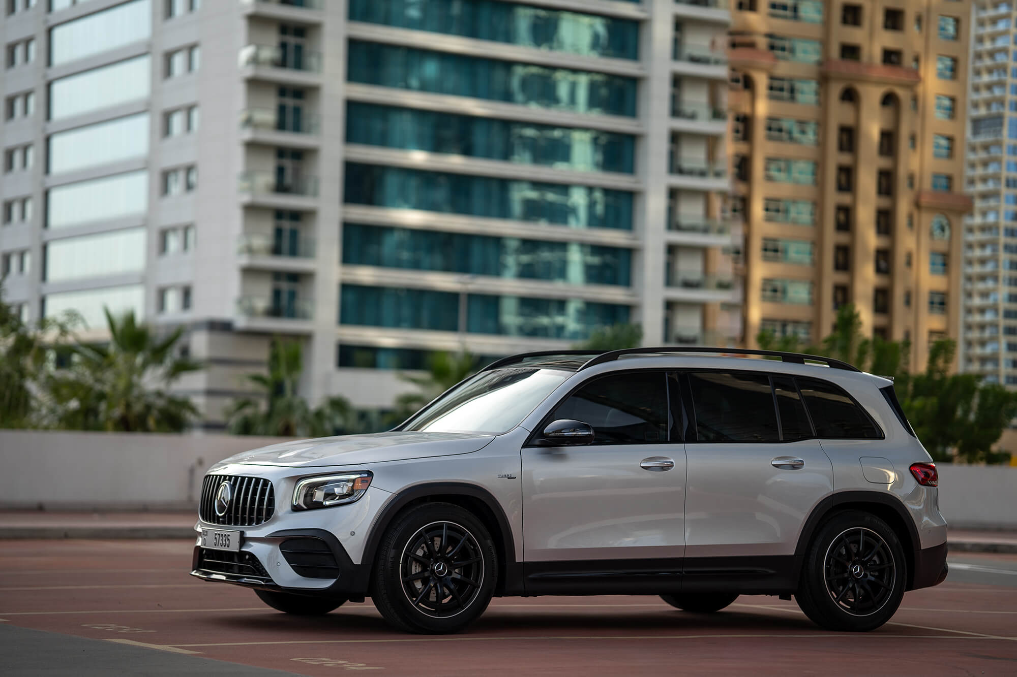 Mercedes GLB35 AMG Silver