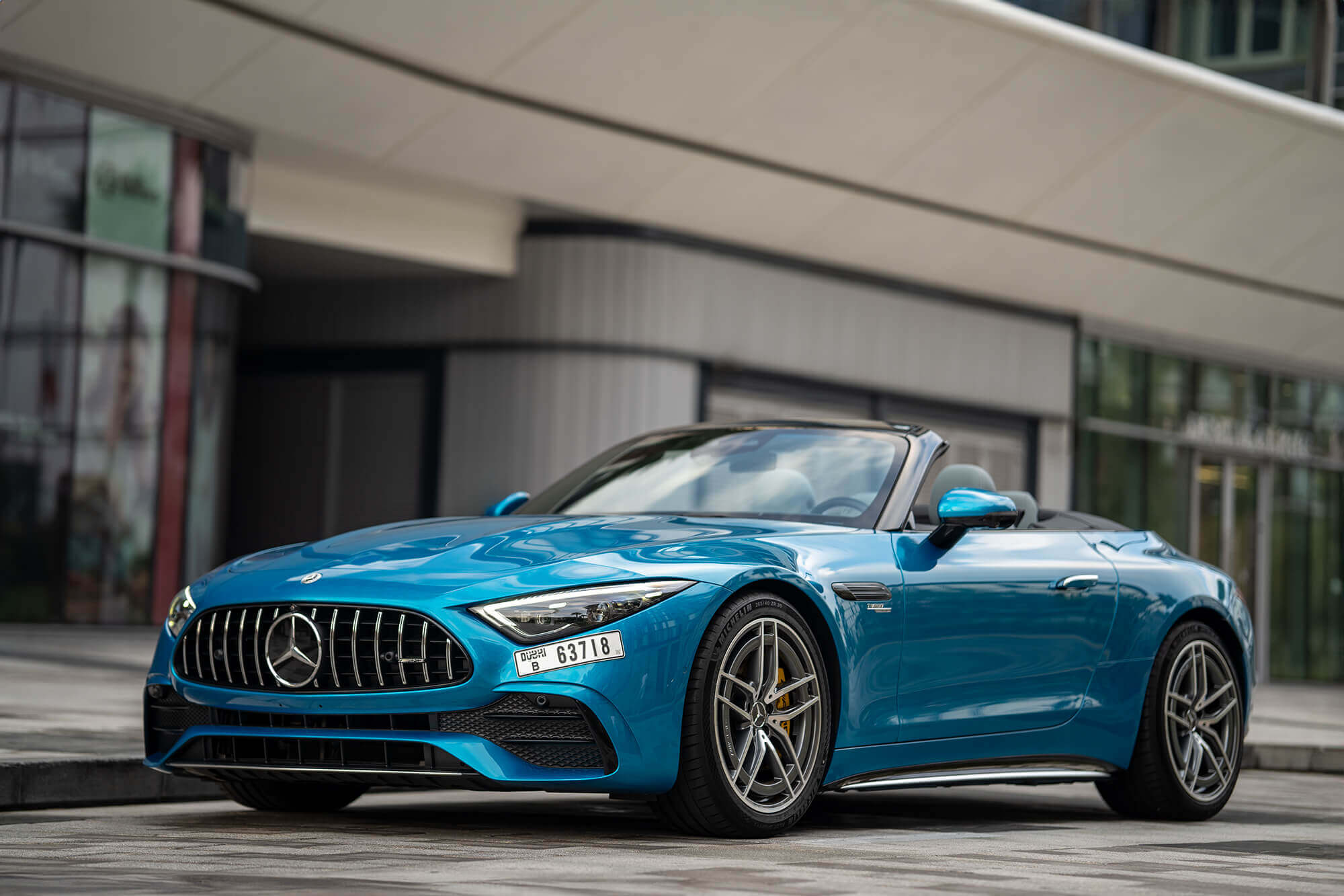 Mercedes SL43 Blue