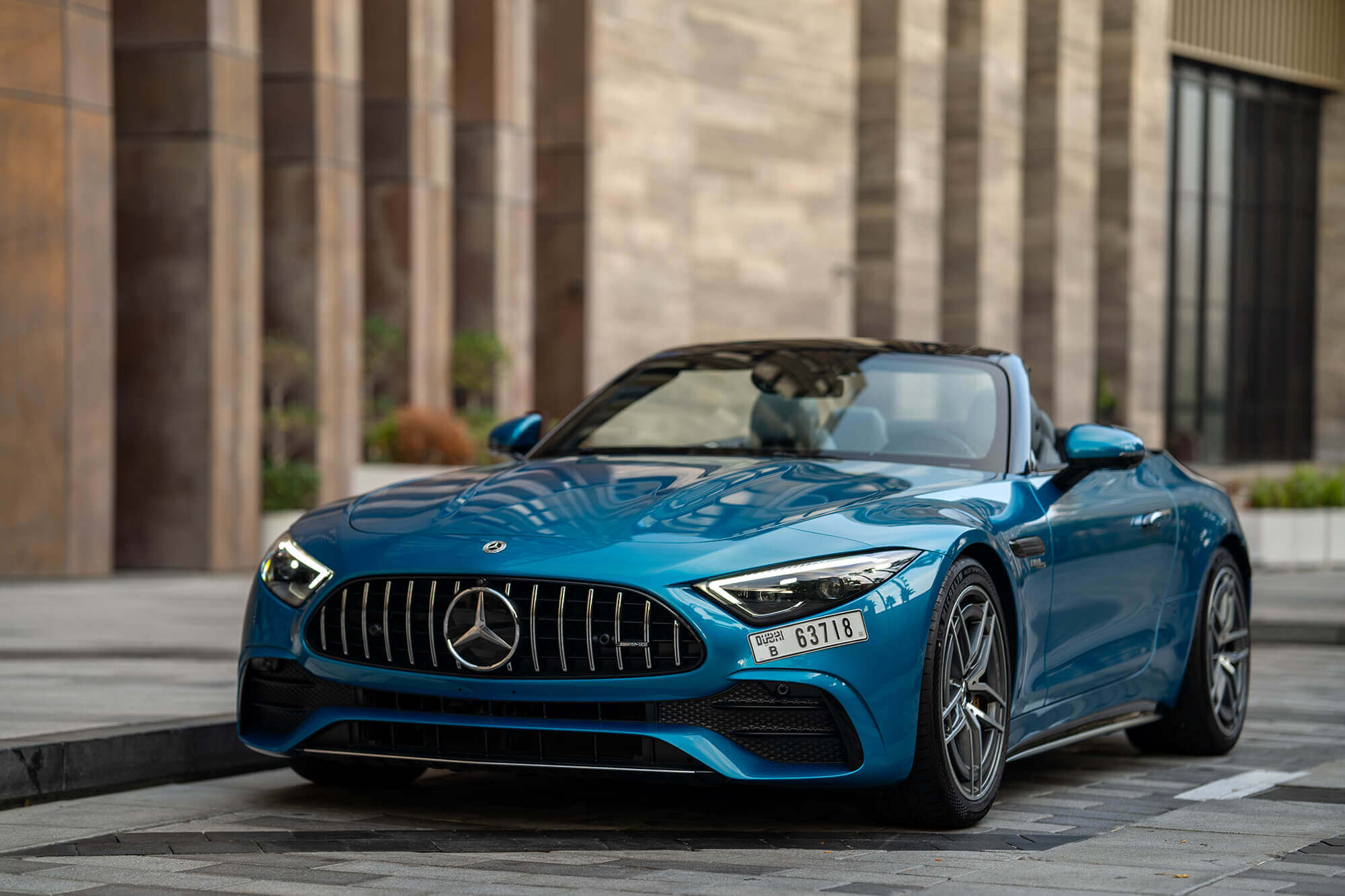 Mercedes SL43 Blue