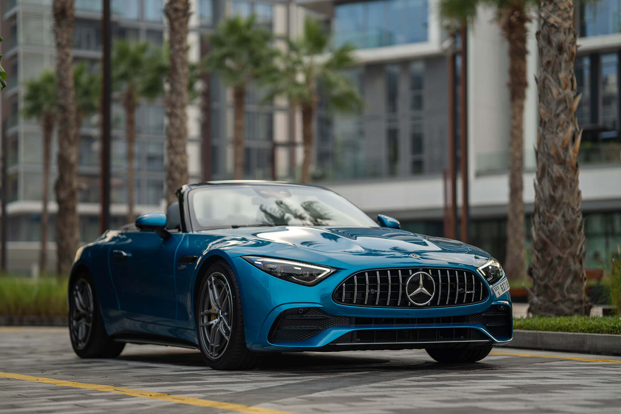 Mercedes SL43 Blue