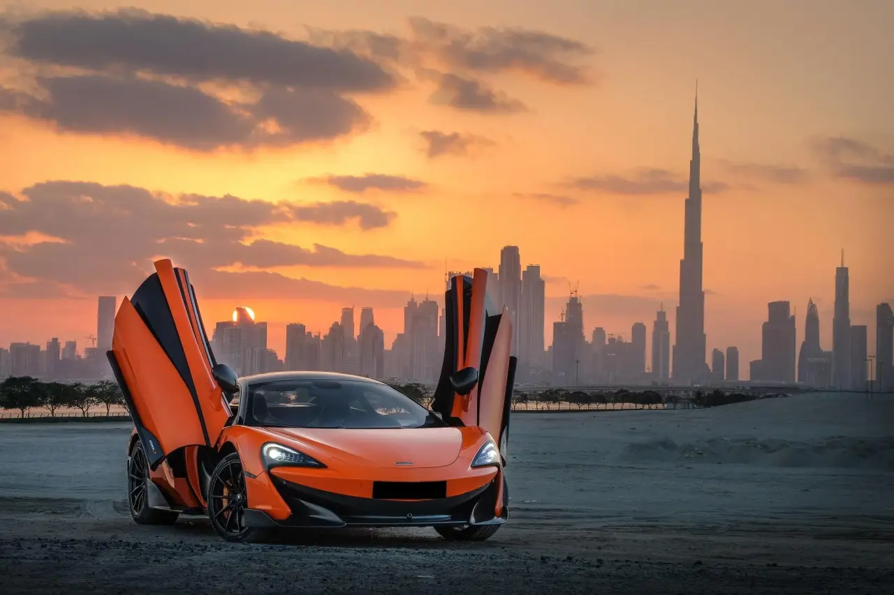 Mclaren 600LT Orange