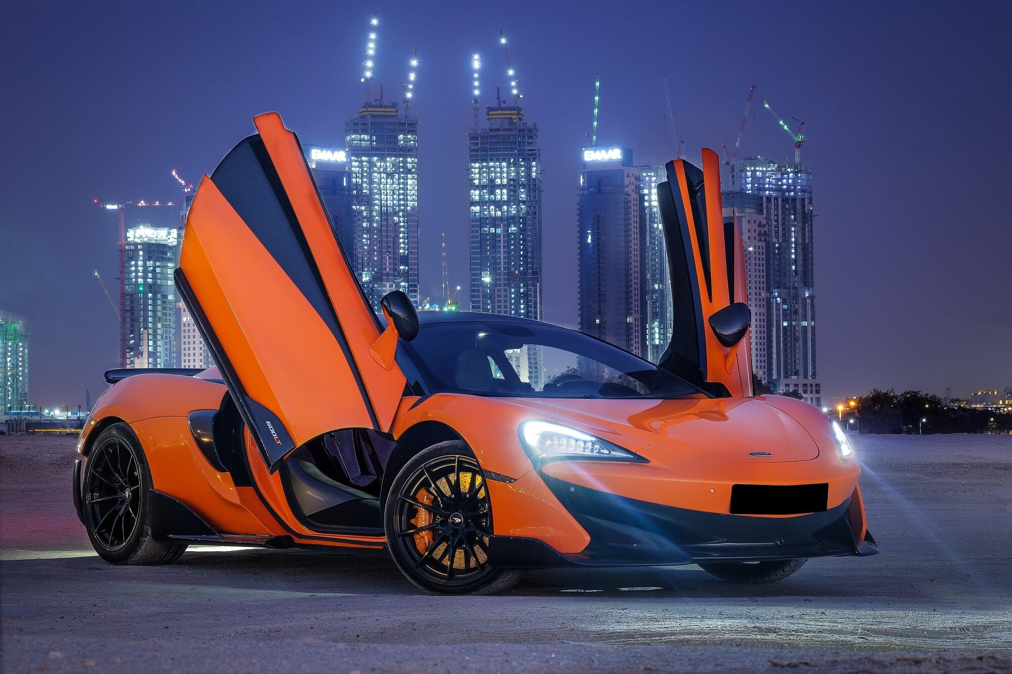 Mclaren 600LT Orange