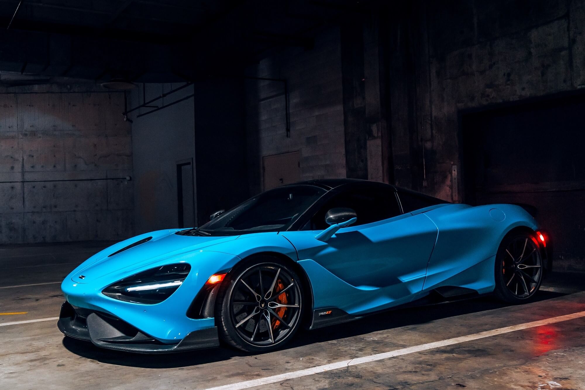 Mclaren 765lt Blue