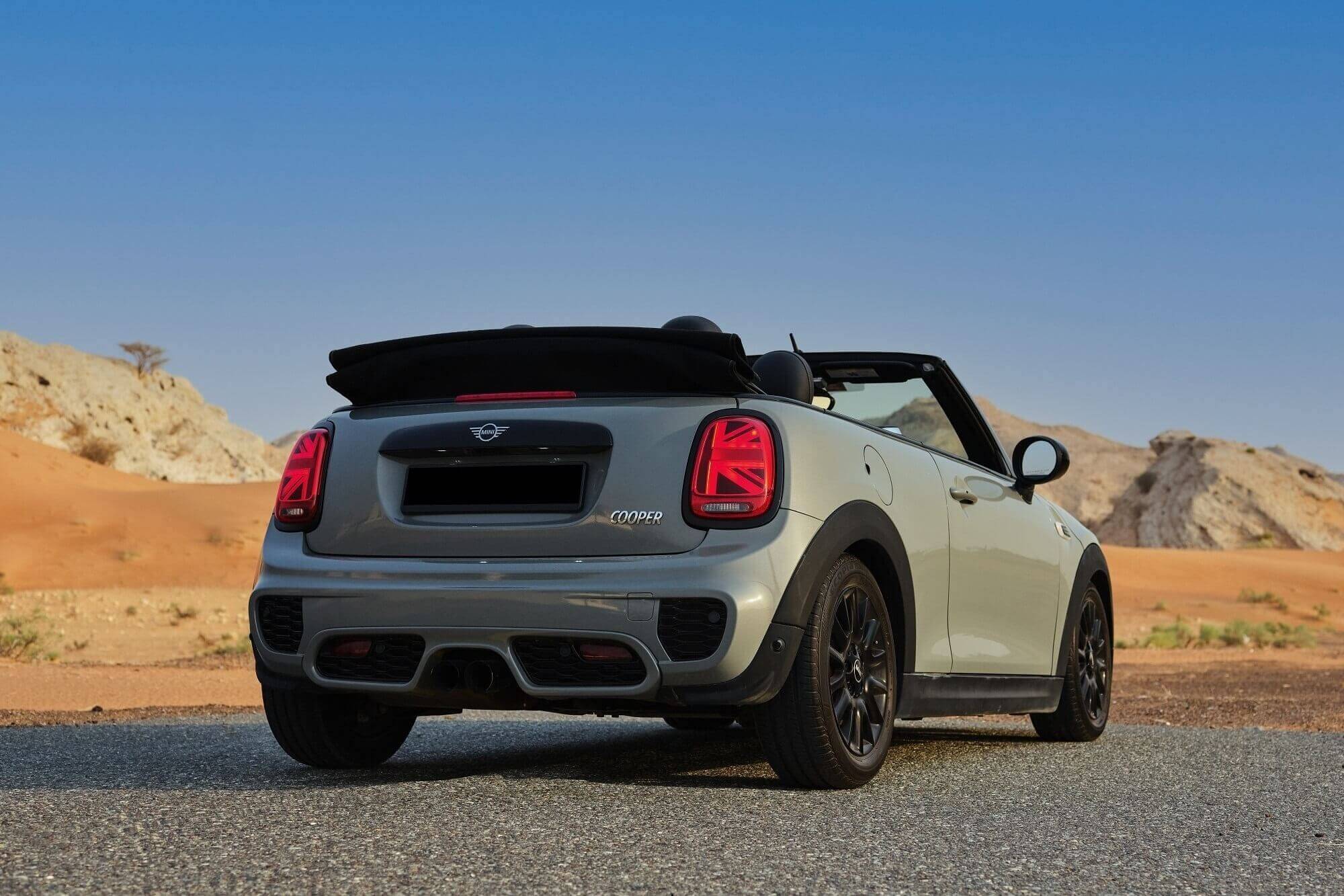 Mini Cooper Cabrio Grey