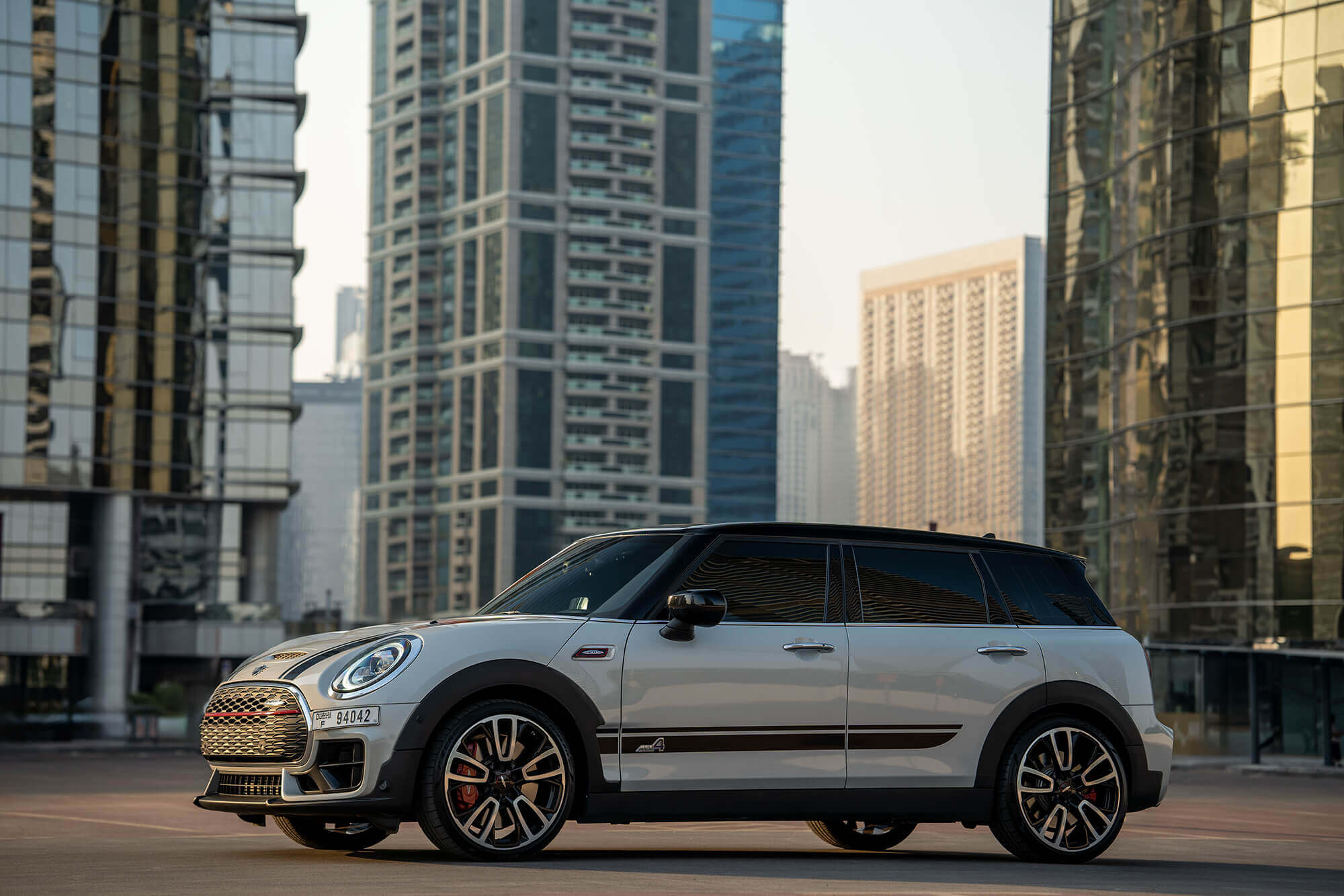 Mini Cooper Clubman JCW White