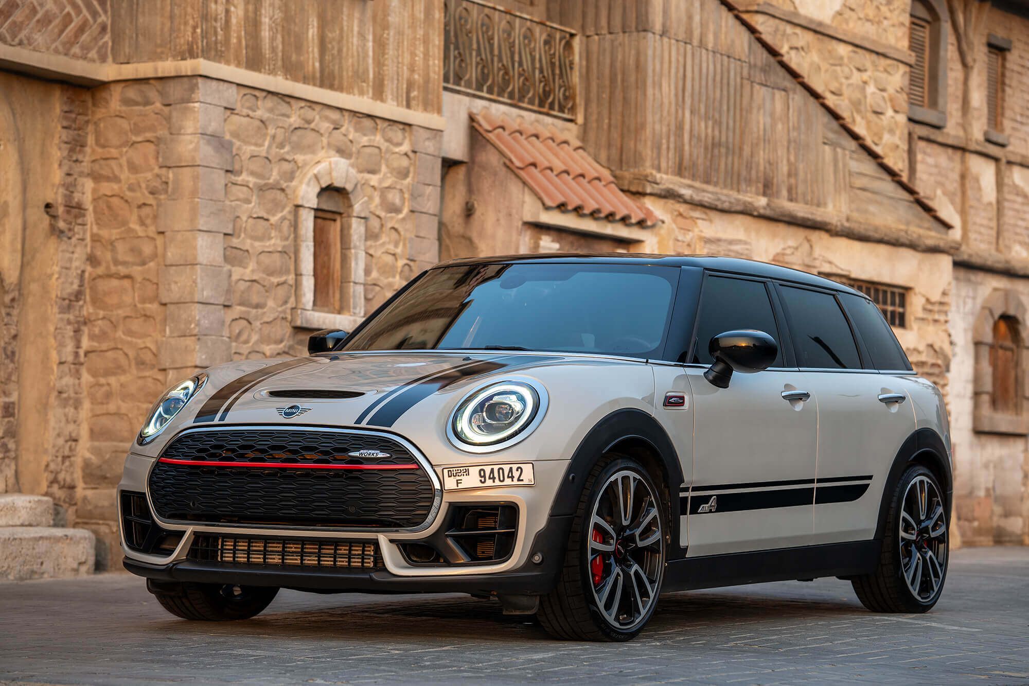 Mini Cooper Clubman JCW White