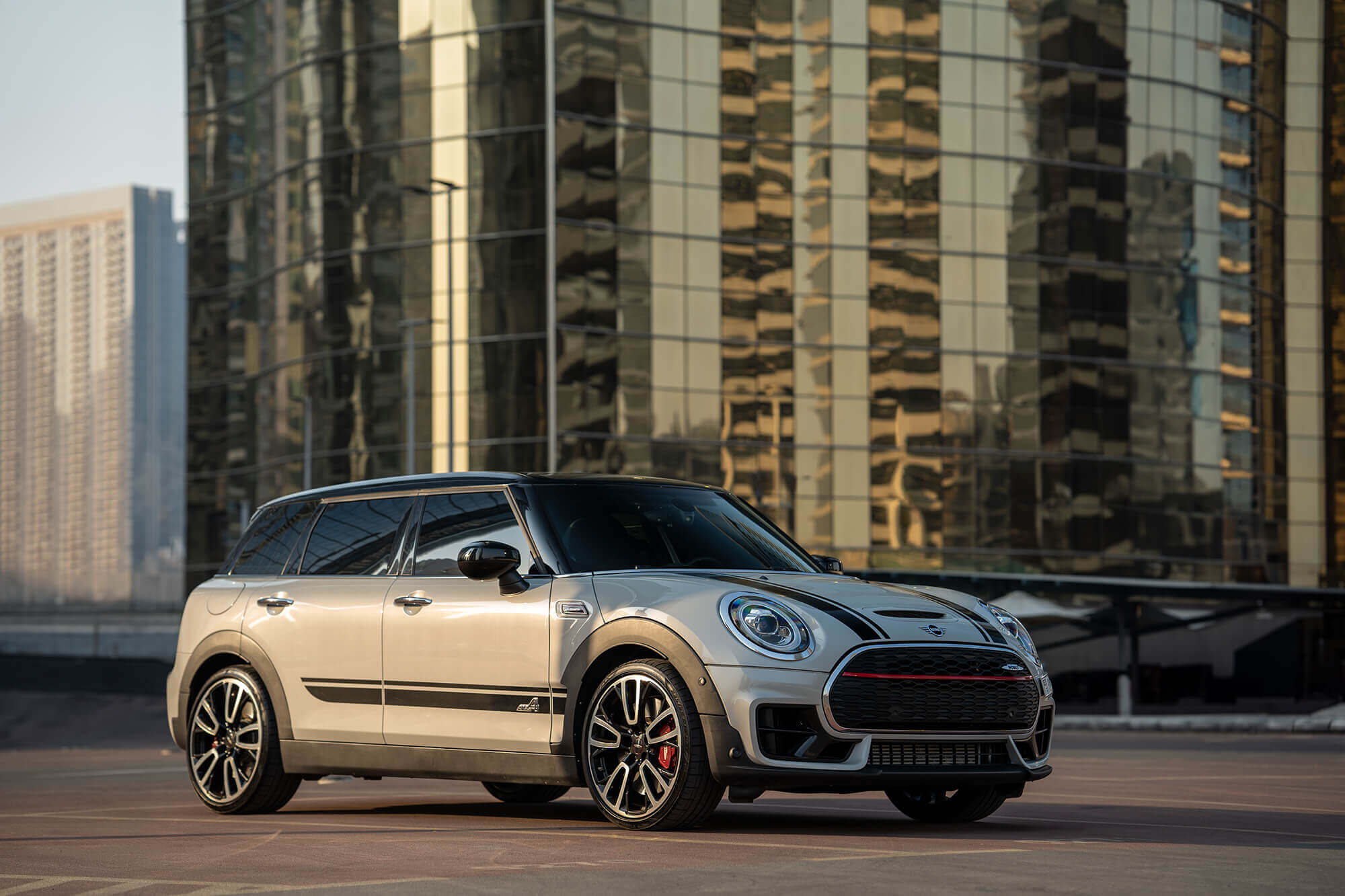 Mini Cooper Clubman JCW White