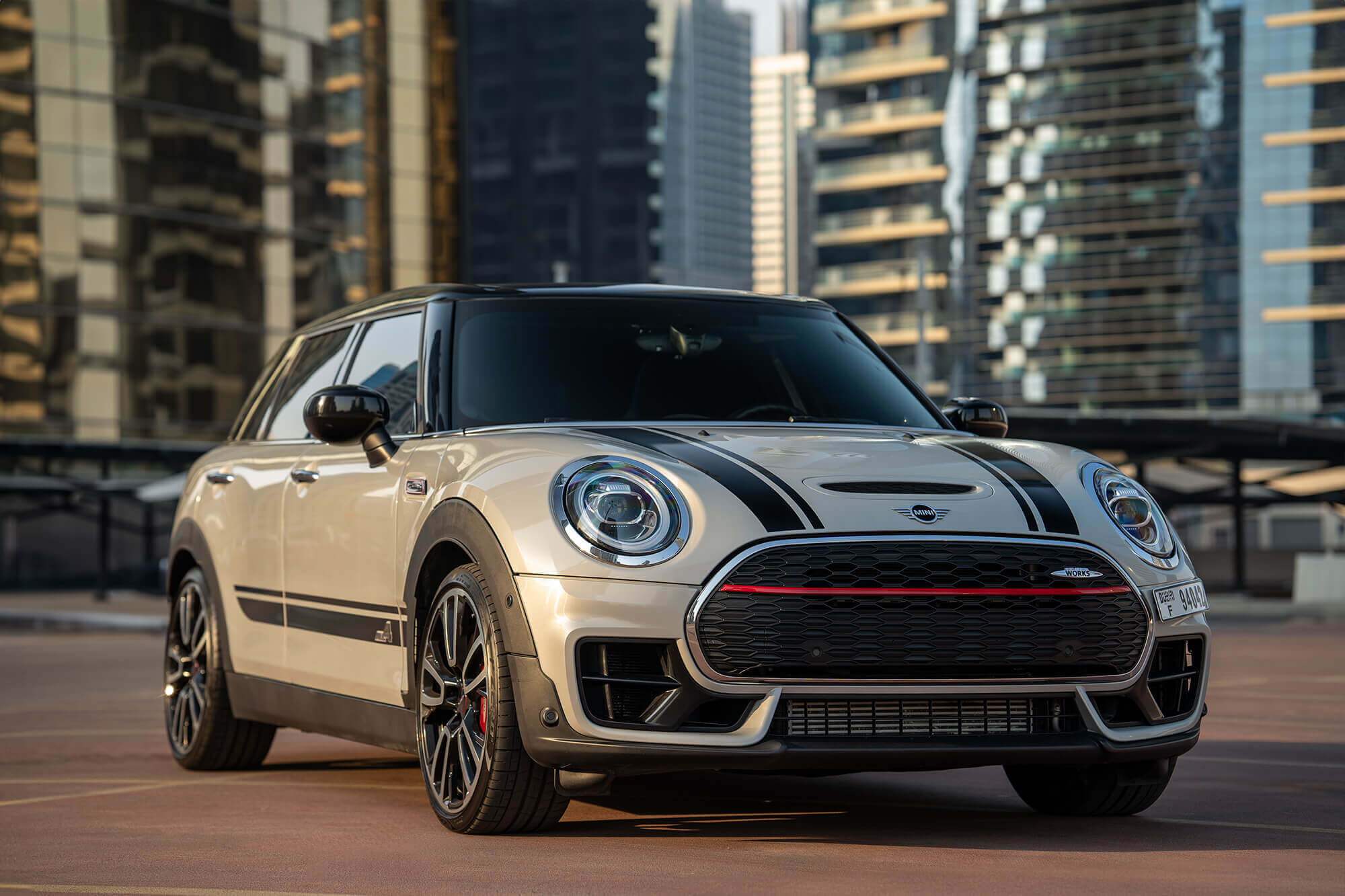 Mini Cooper Clubman JCW White