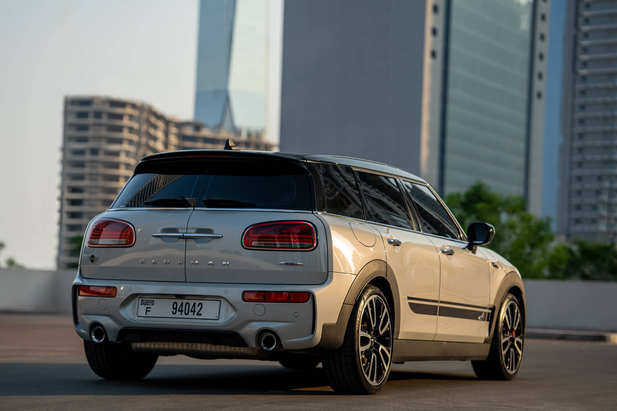 Mini Cooper Clubman JCW White