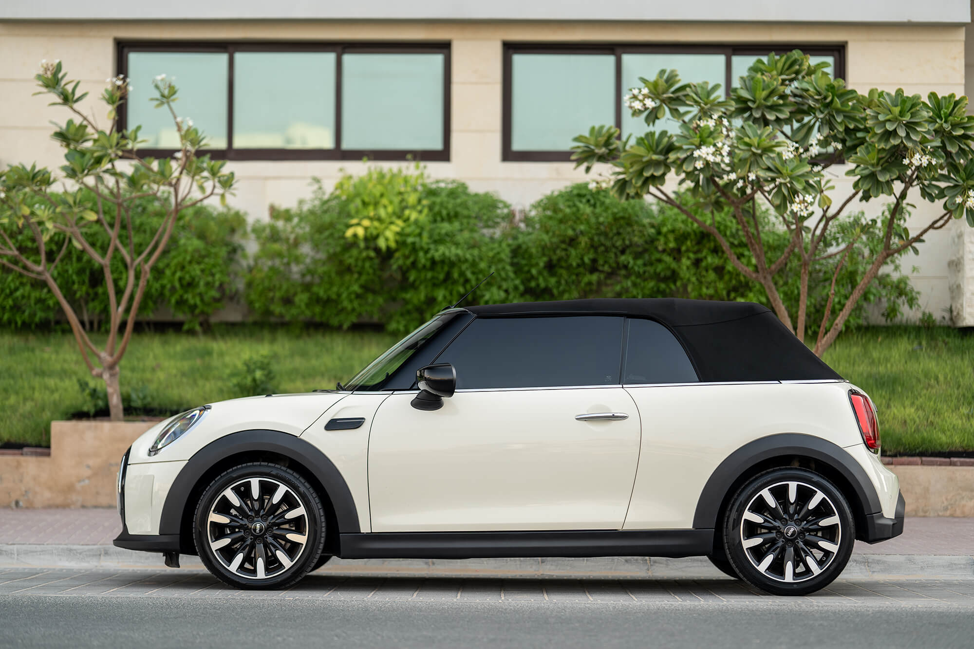 Mini Cooper S Convertible White