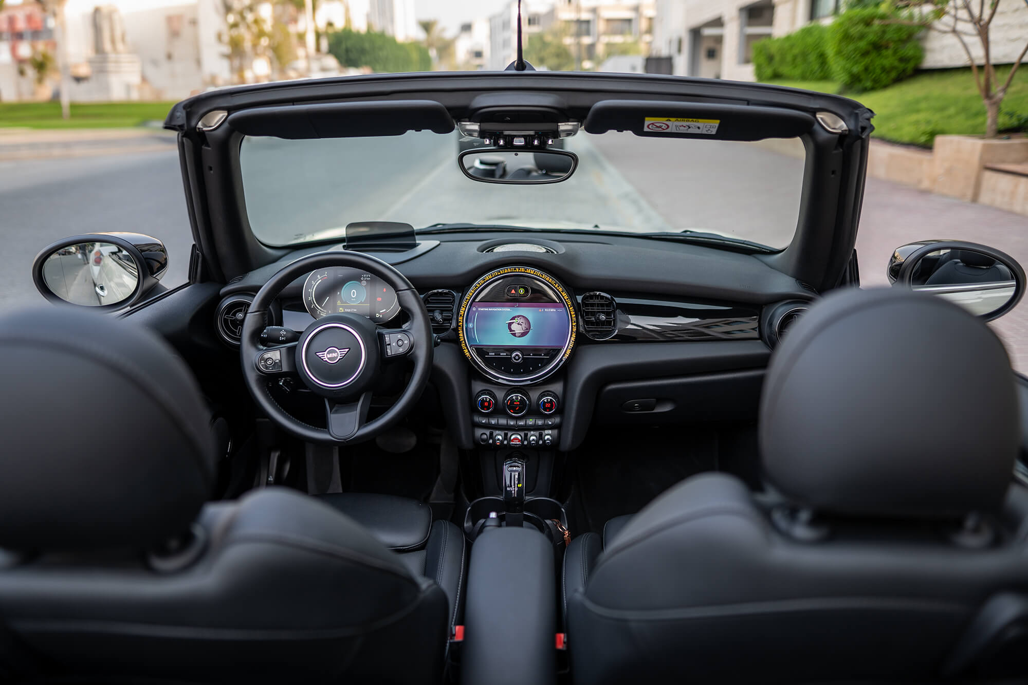 Mini Cooper S Convertible White