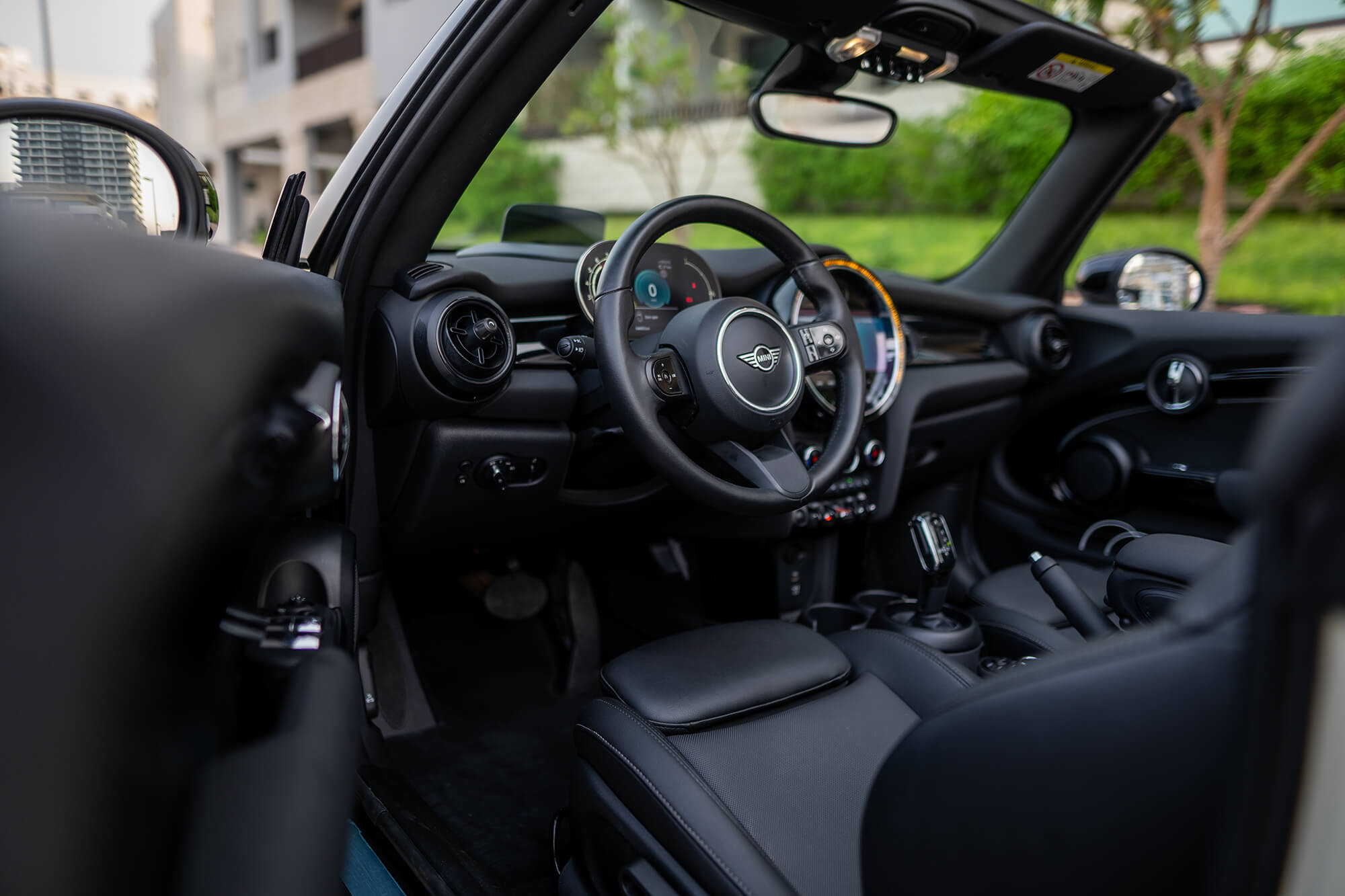 Mini Cooper S Convertible White