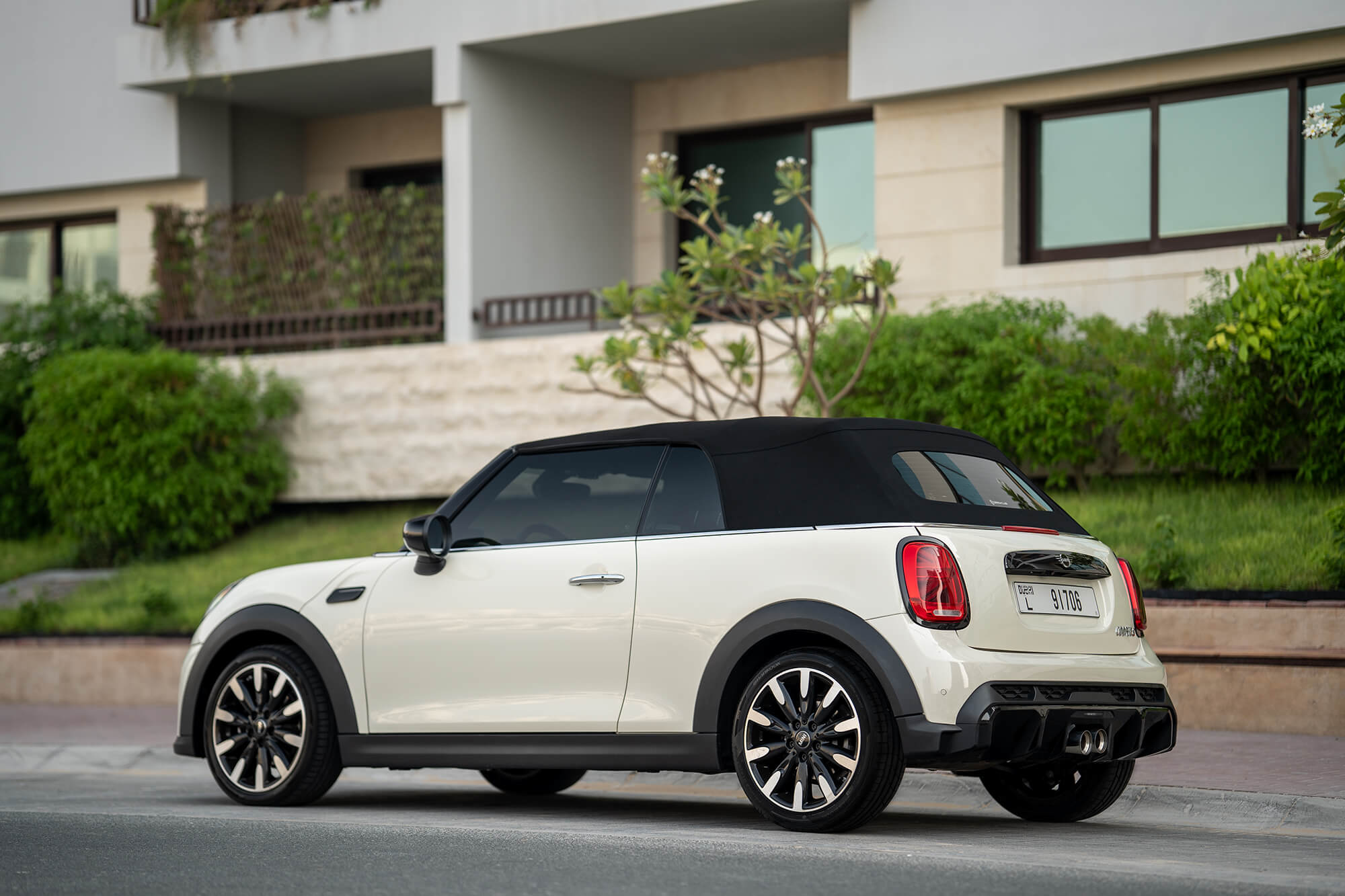 Mini Cooper S Convertible White