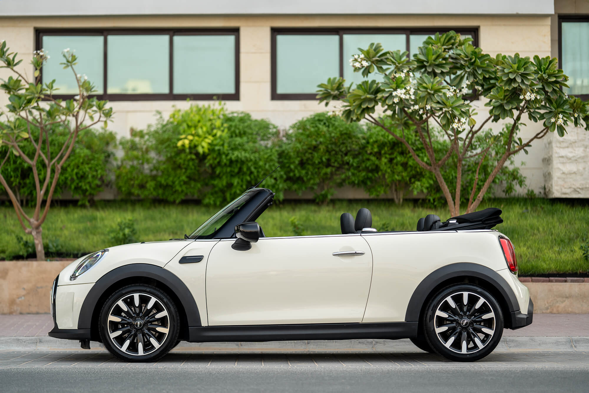 Mini Cooper S Convertible White