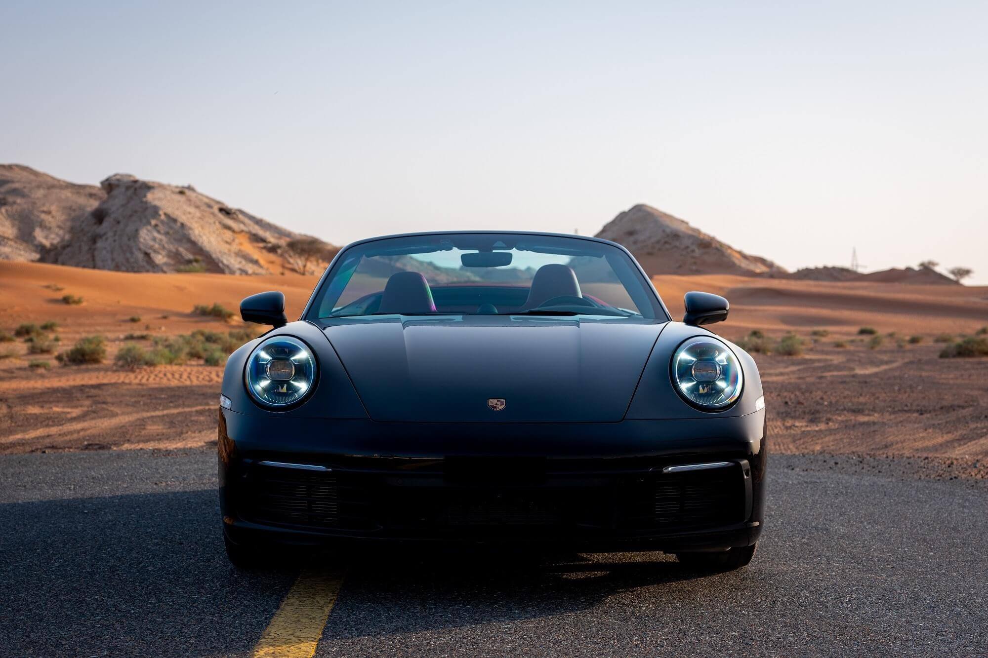 Porsche 911 Carrera Cabrio Black