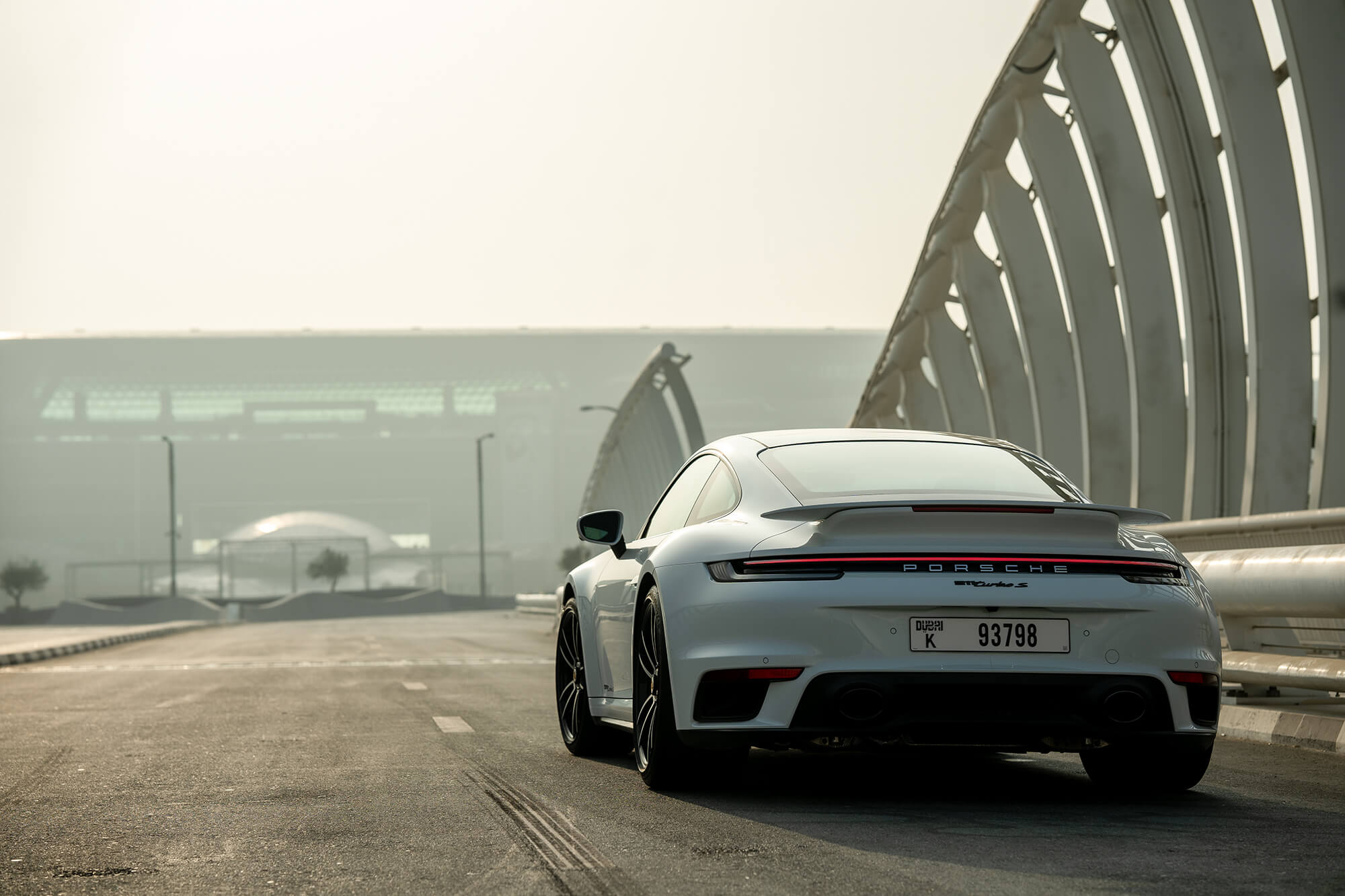 Porsche 911 Turbo S White