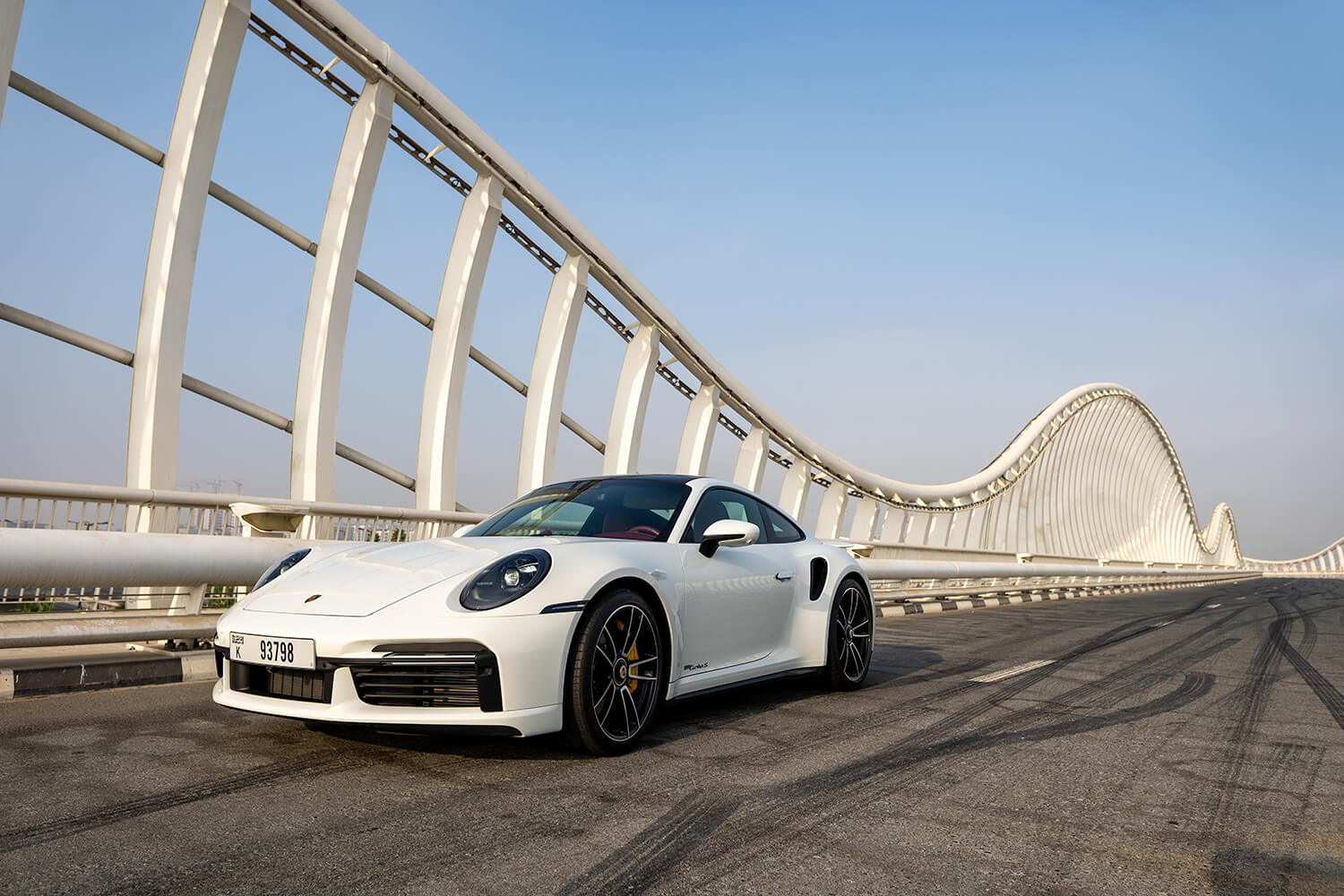 Porsche 911 Turbo S White