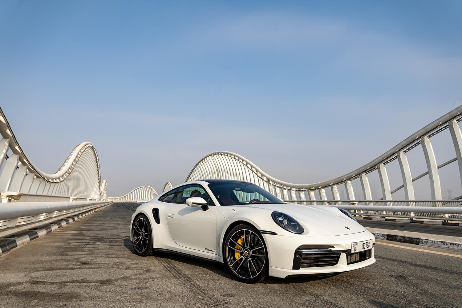 Porsche 911 Turbo S White