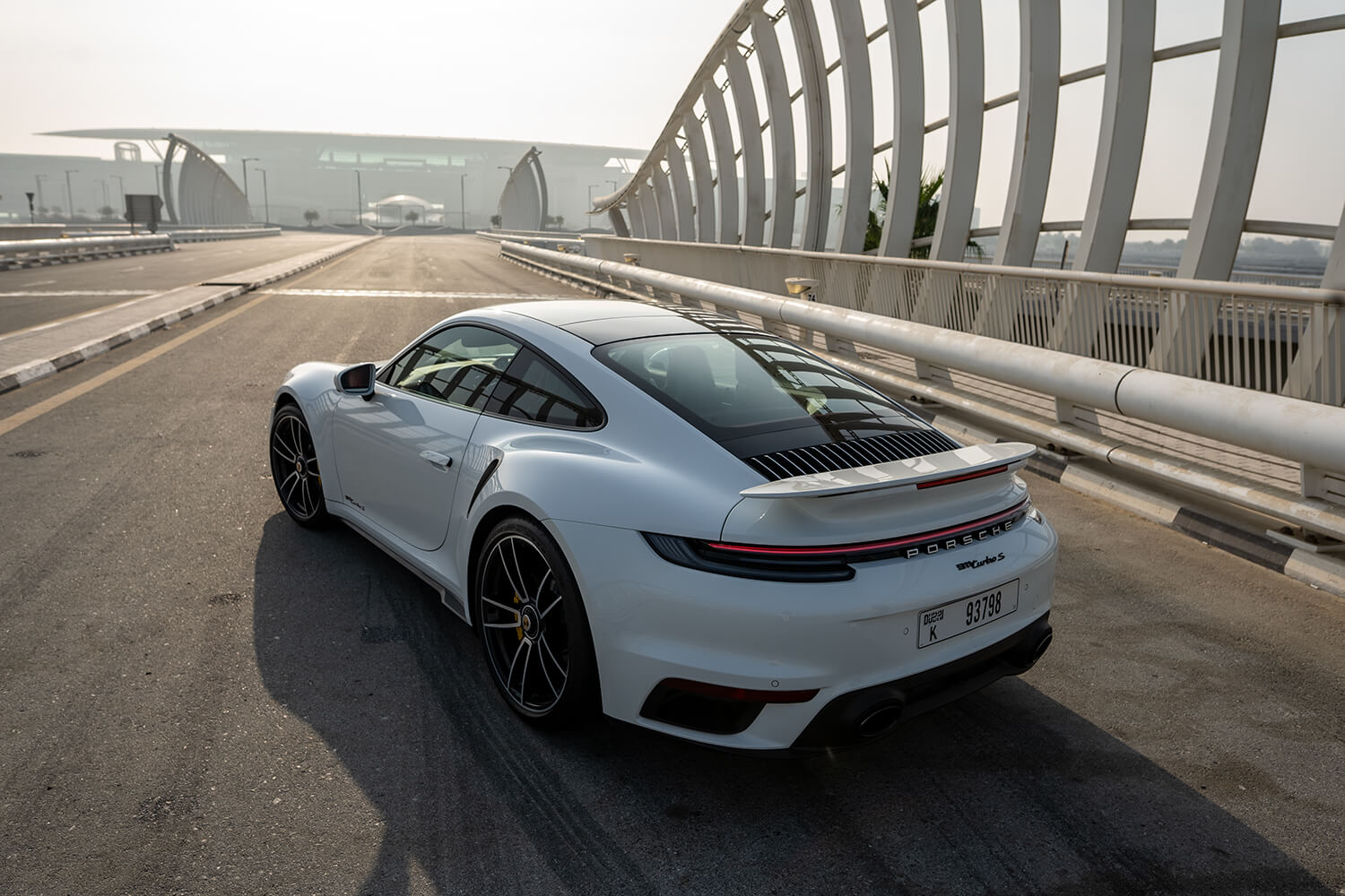 Porsche 911 Turbo S White