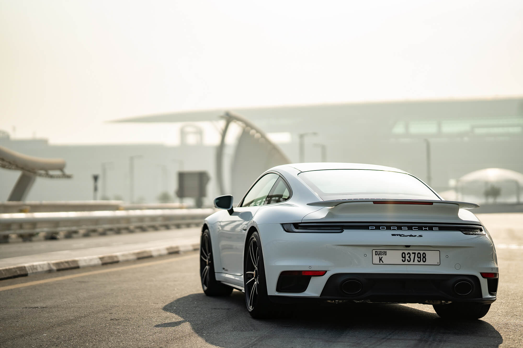 Porsche 911 Turbo S White