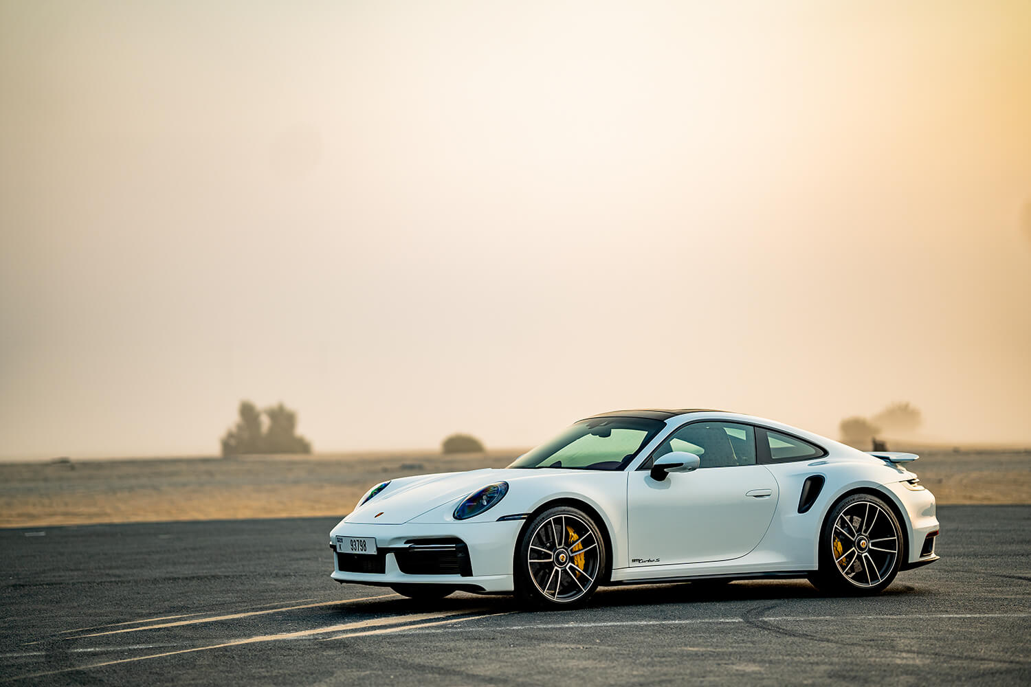 Porsche 911 Turbo S White