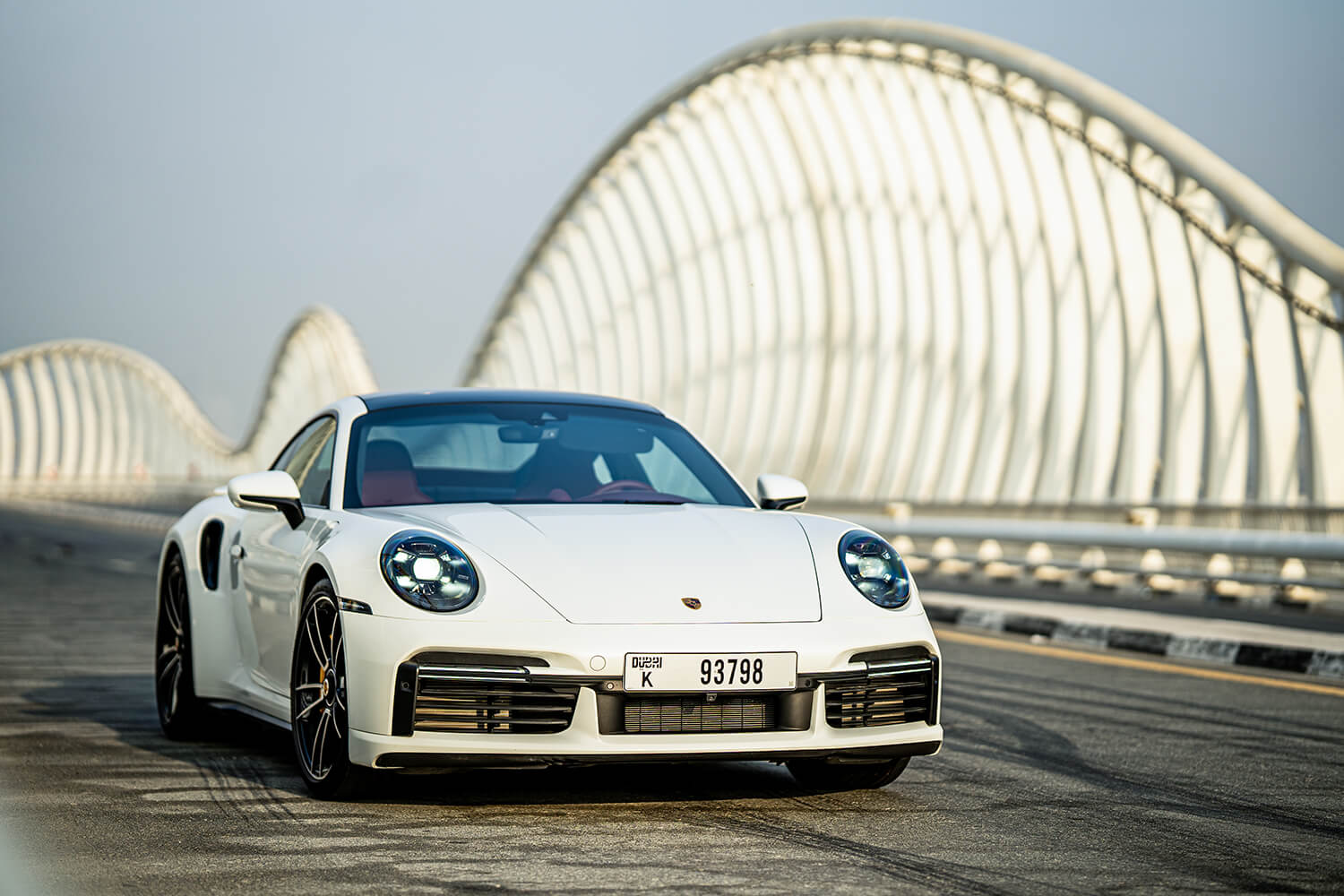 Porsche 911 Turbo S White