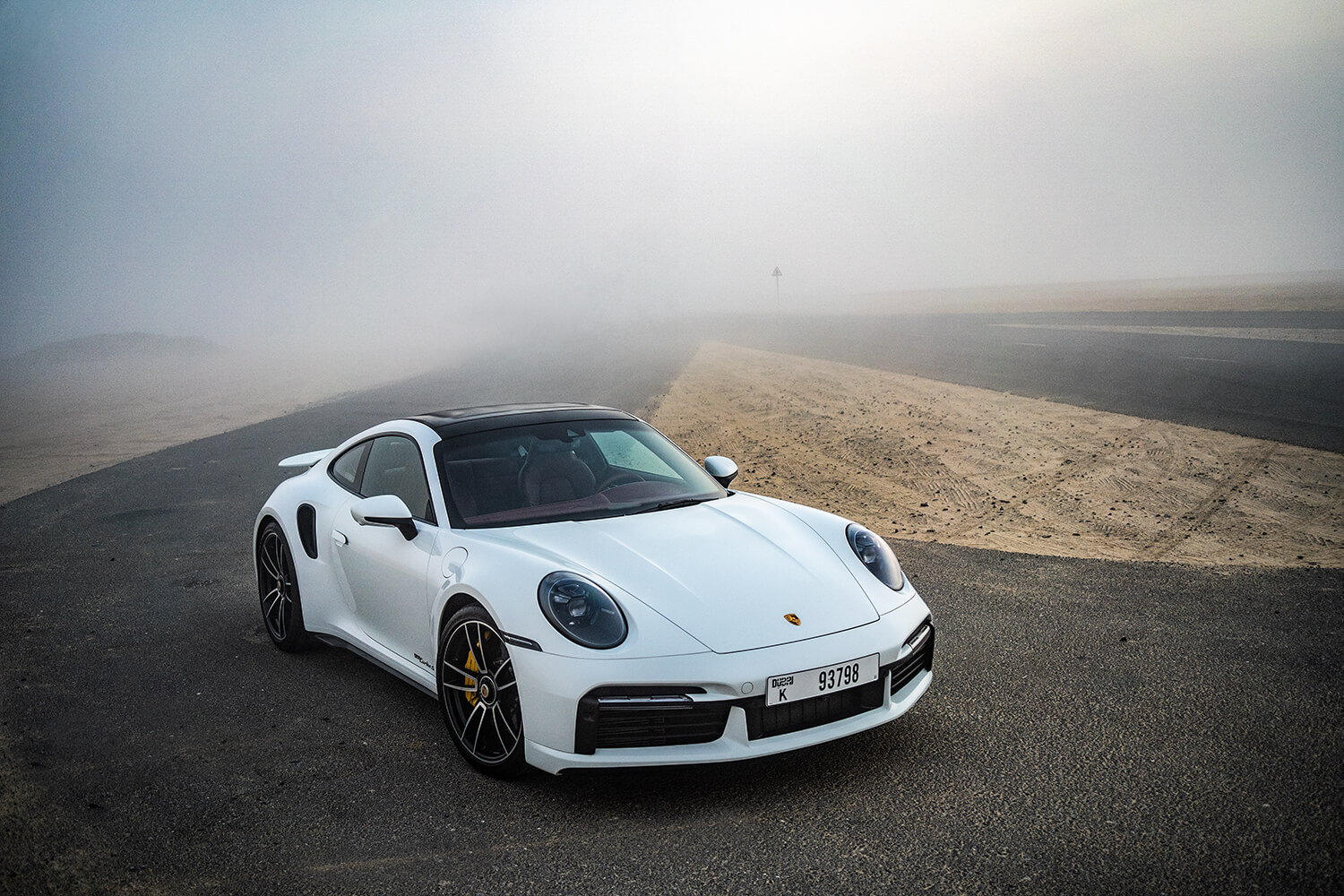 Porsche 911 Turbo S White