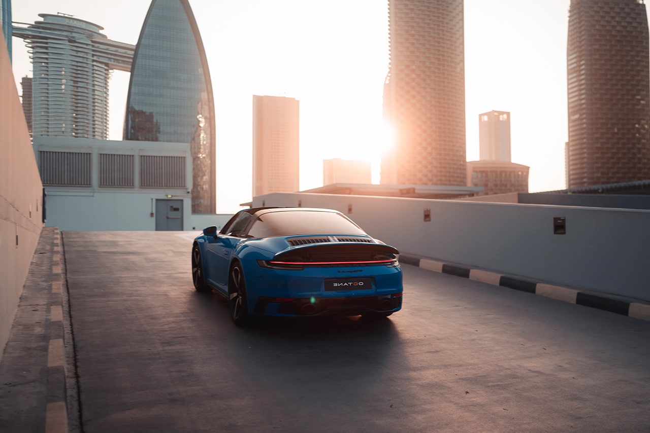 Porsche 911 Targa 4S Blue