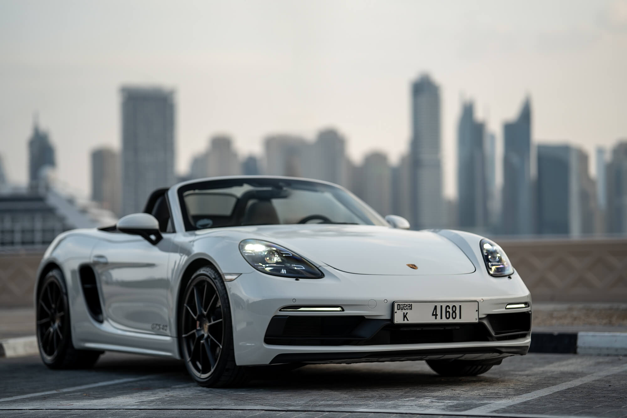 Porsche Boxster GTS White