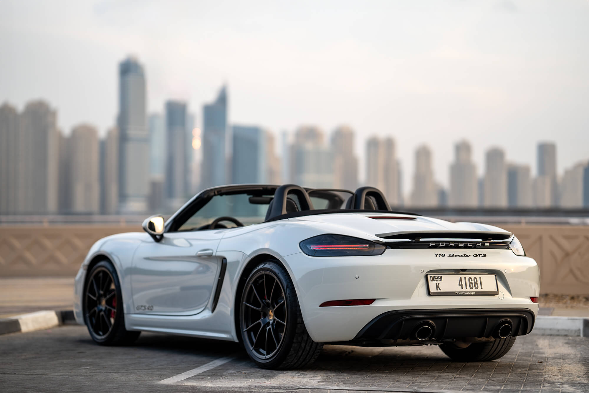 Porsche Boxster GTS White