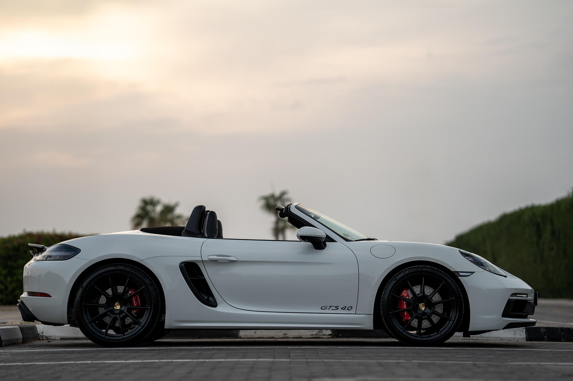 Porsche Boxster GTS White