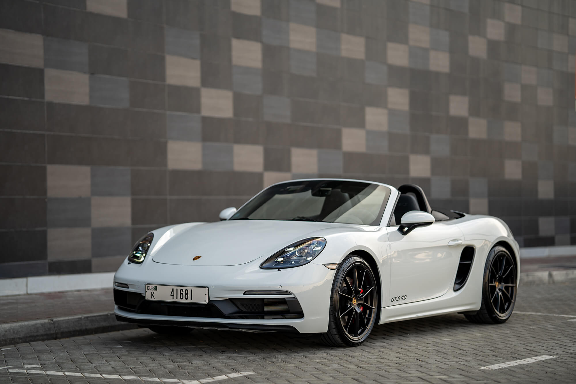 Porsche Boxster GTS White