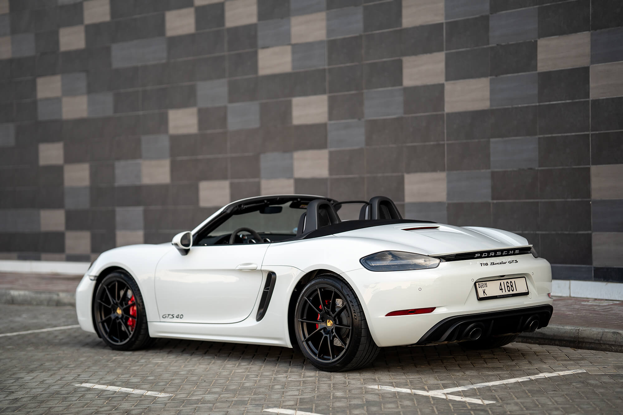 Porsche Boxster GTS White