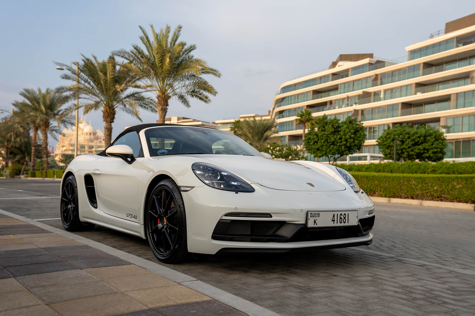 Porsche Boxster GTS White