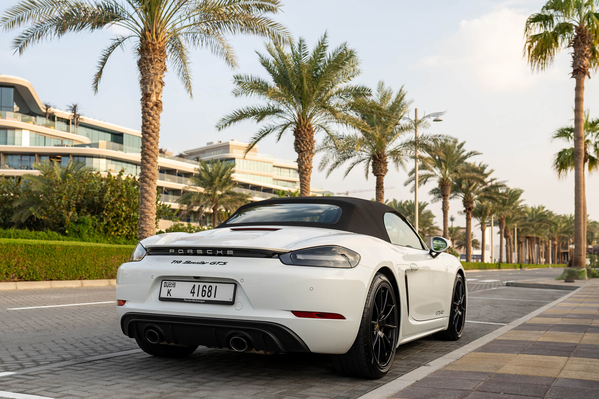 Porsche Boxster GTS White