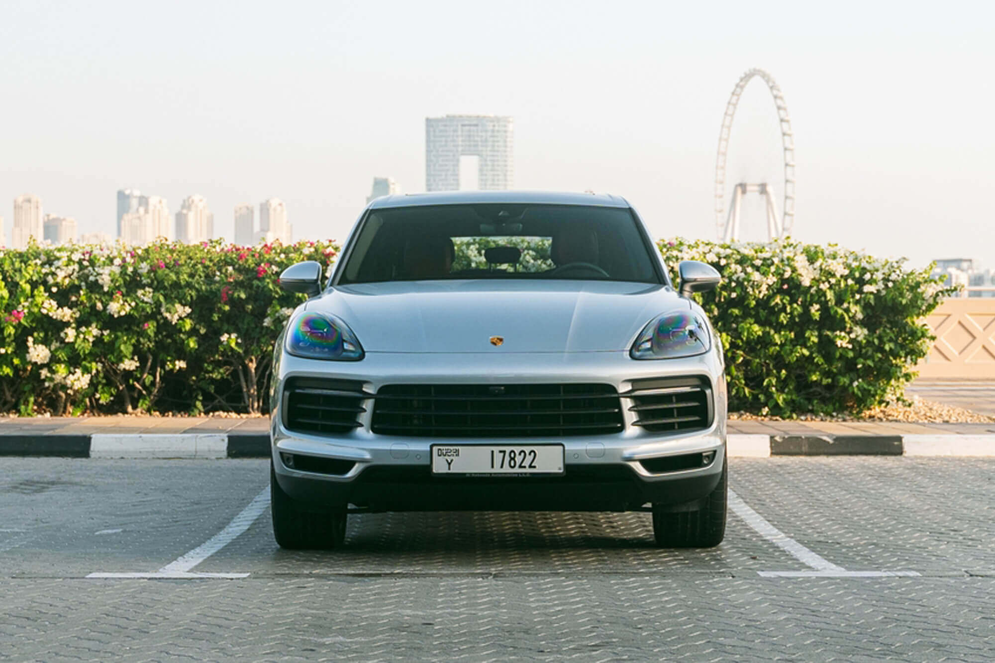 Porsche Cayenne Silver