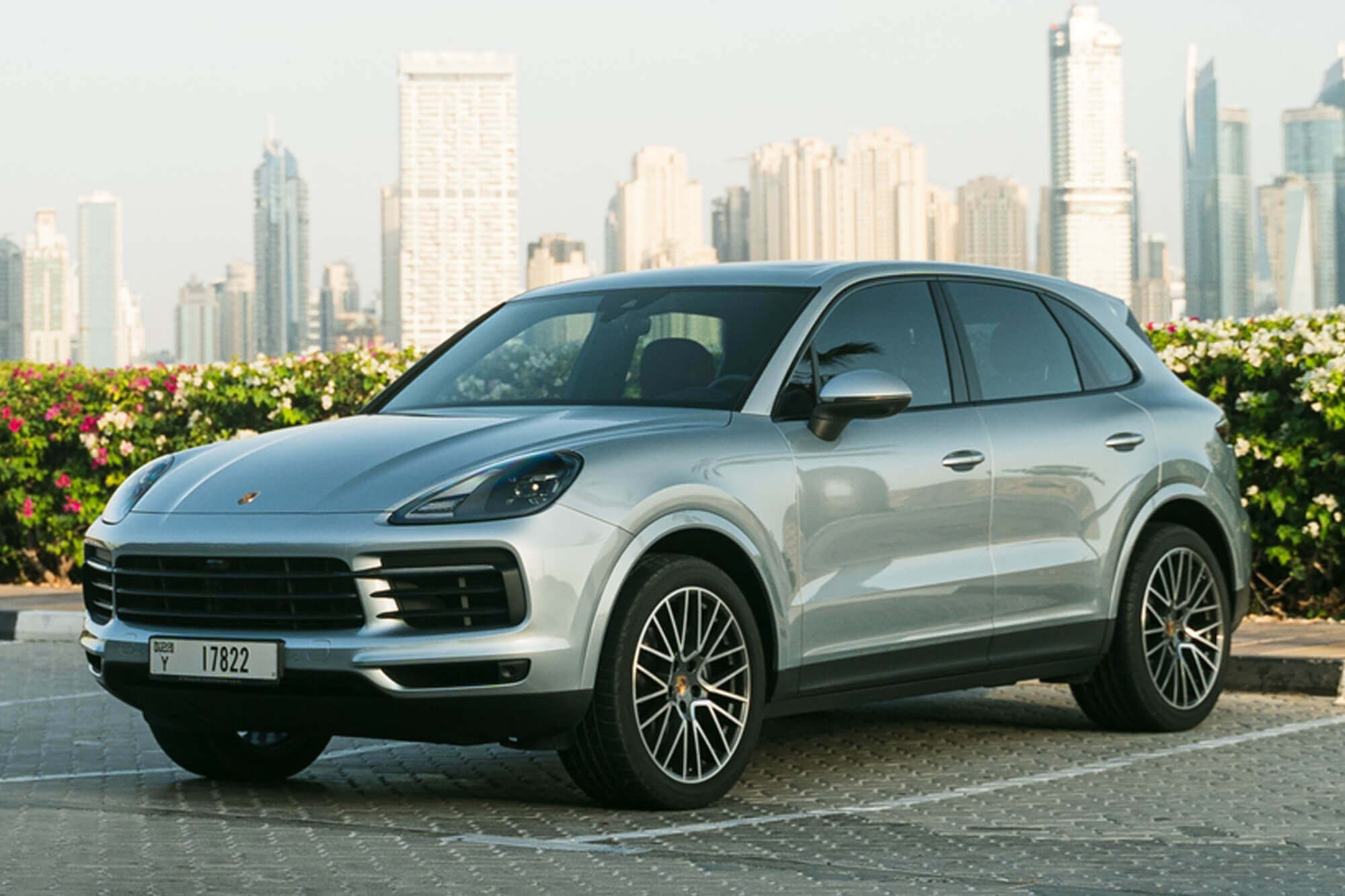 Porsche Cayenne Silver