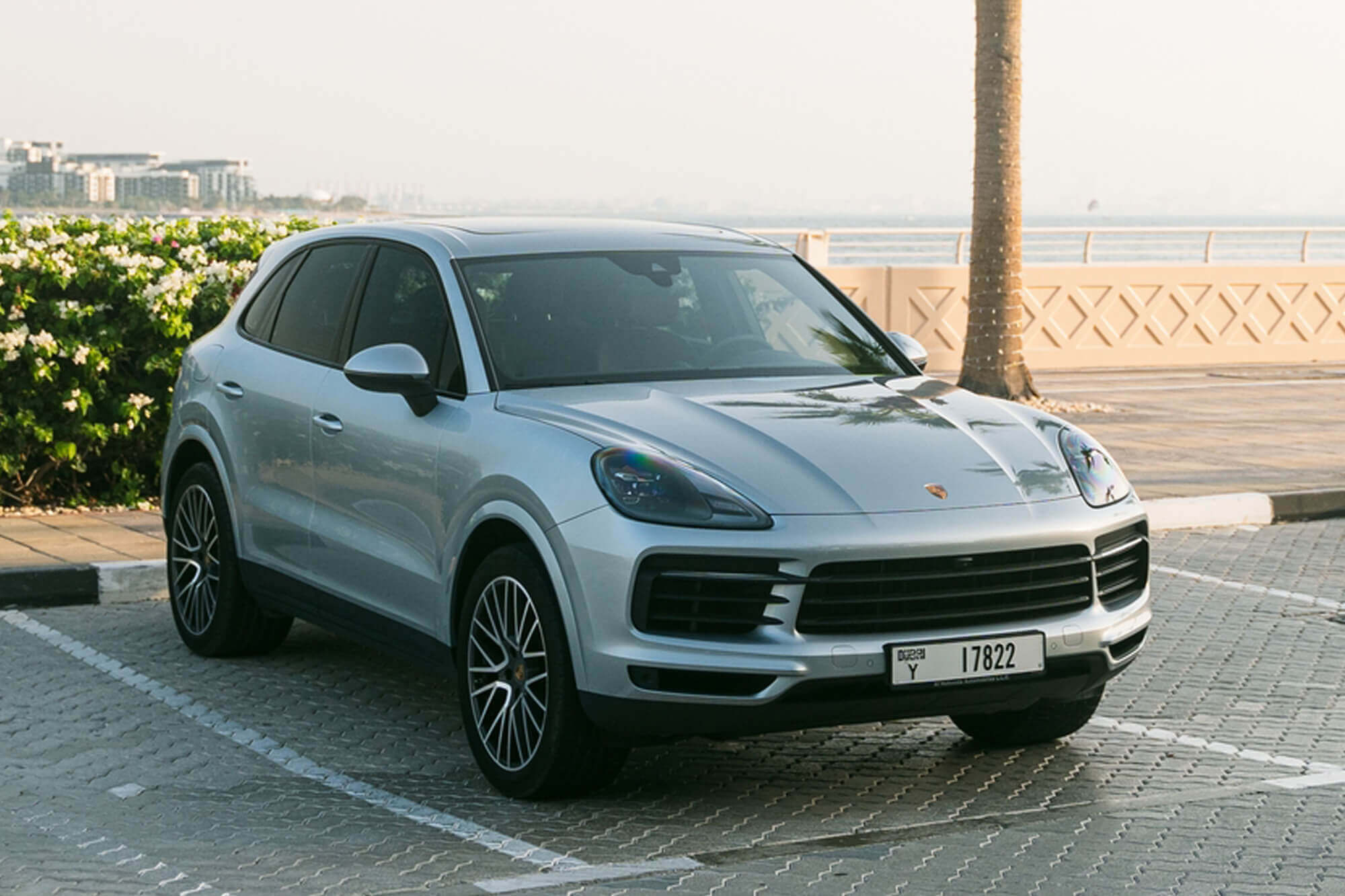 Porsche Cayenne Silver