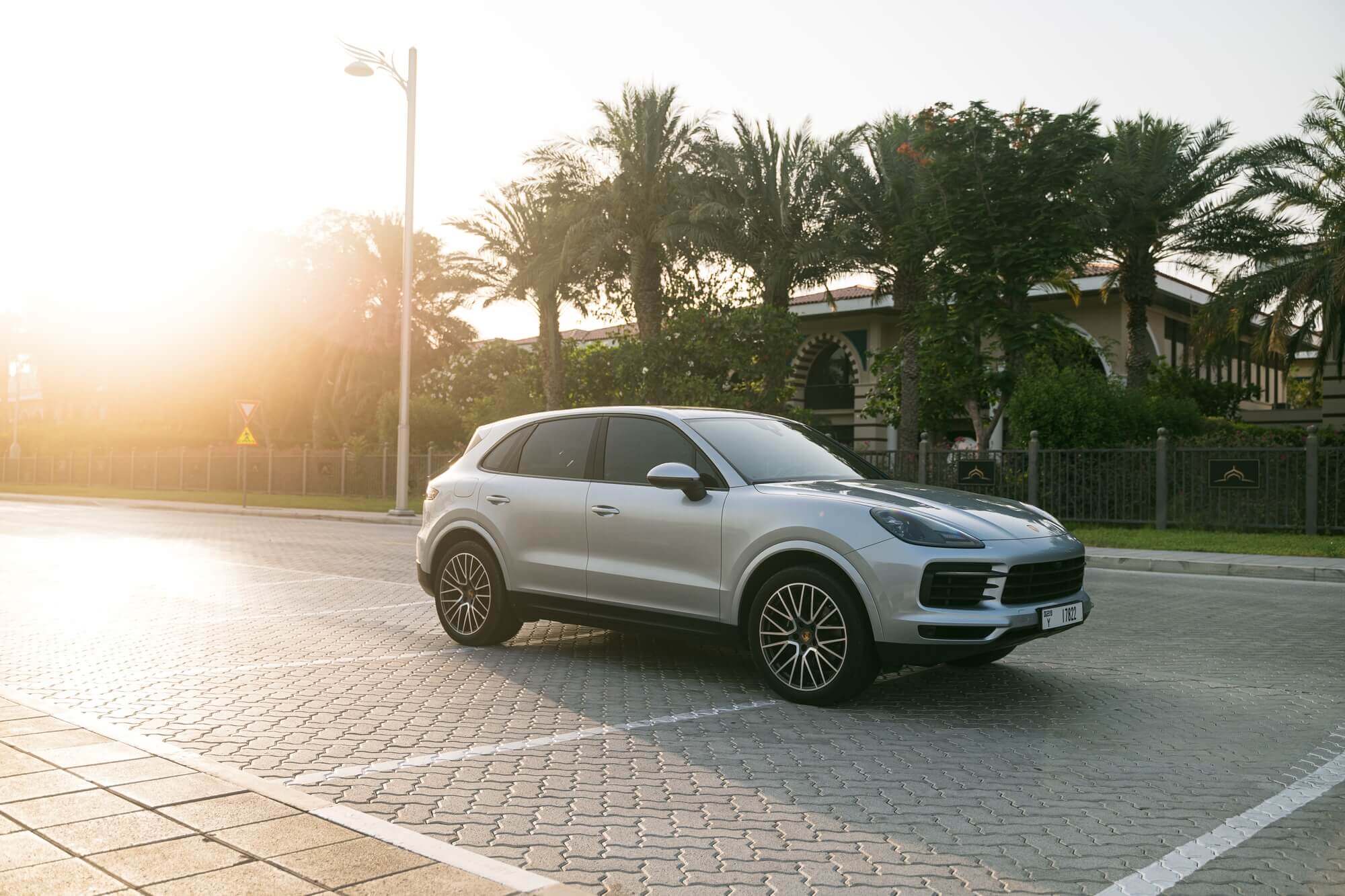 Porsche Cayenne Silver