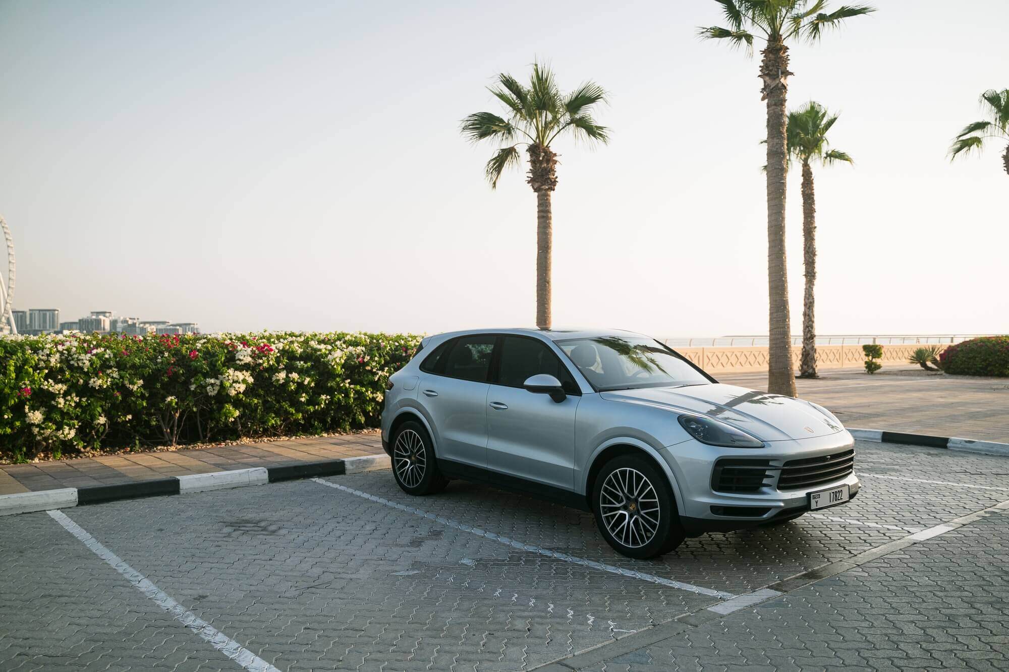 Porsche Cayenne Silver