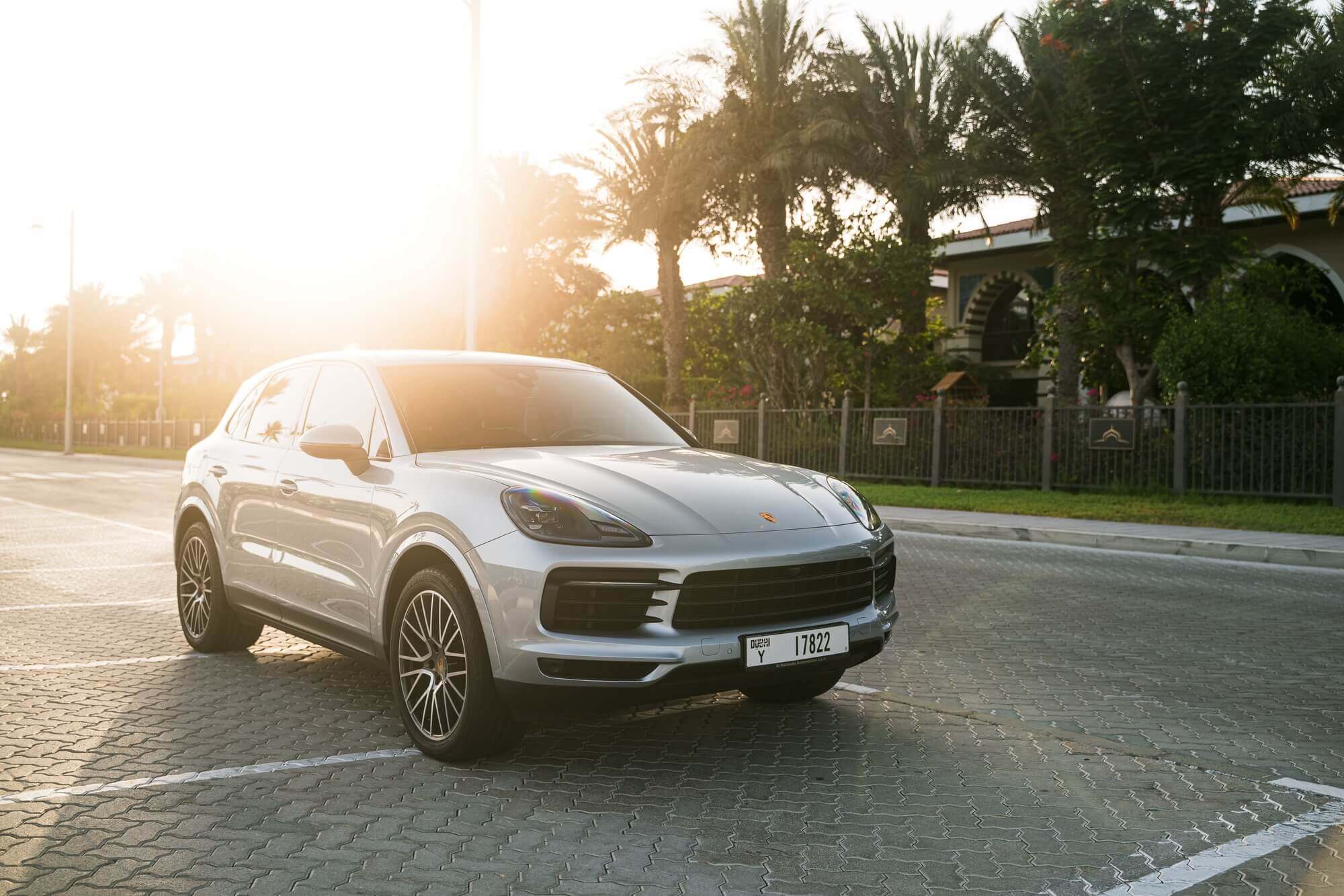 Porsche Cayenne Silver