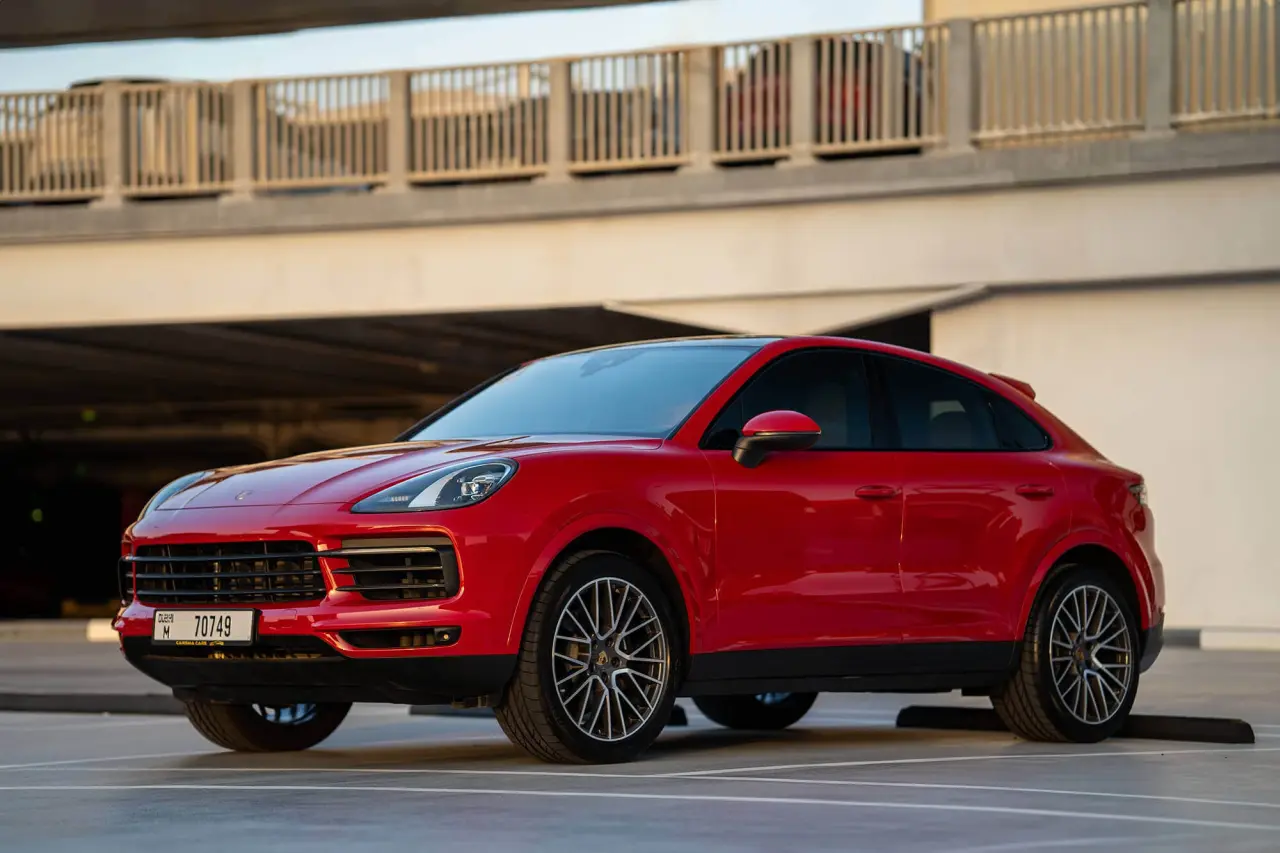 Porsche Cayenne Coupe Red