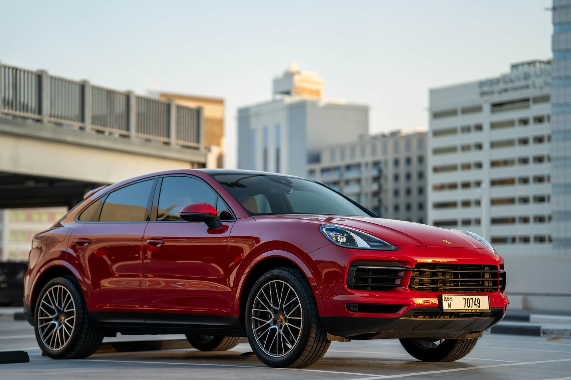 Porsche Cayenne Coupe Red