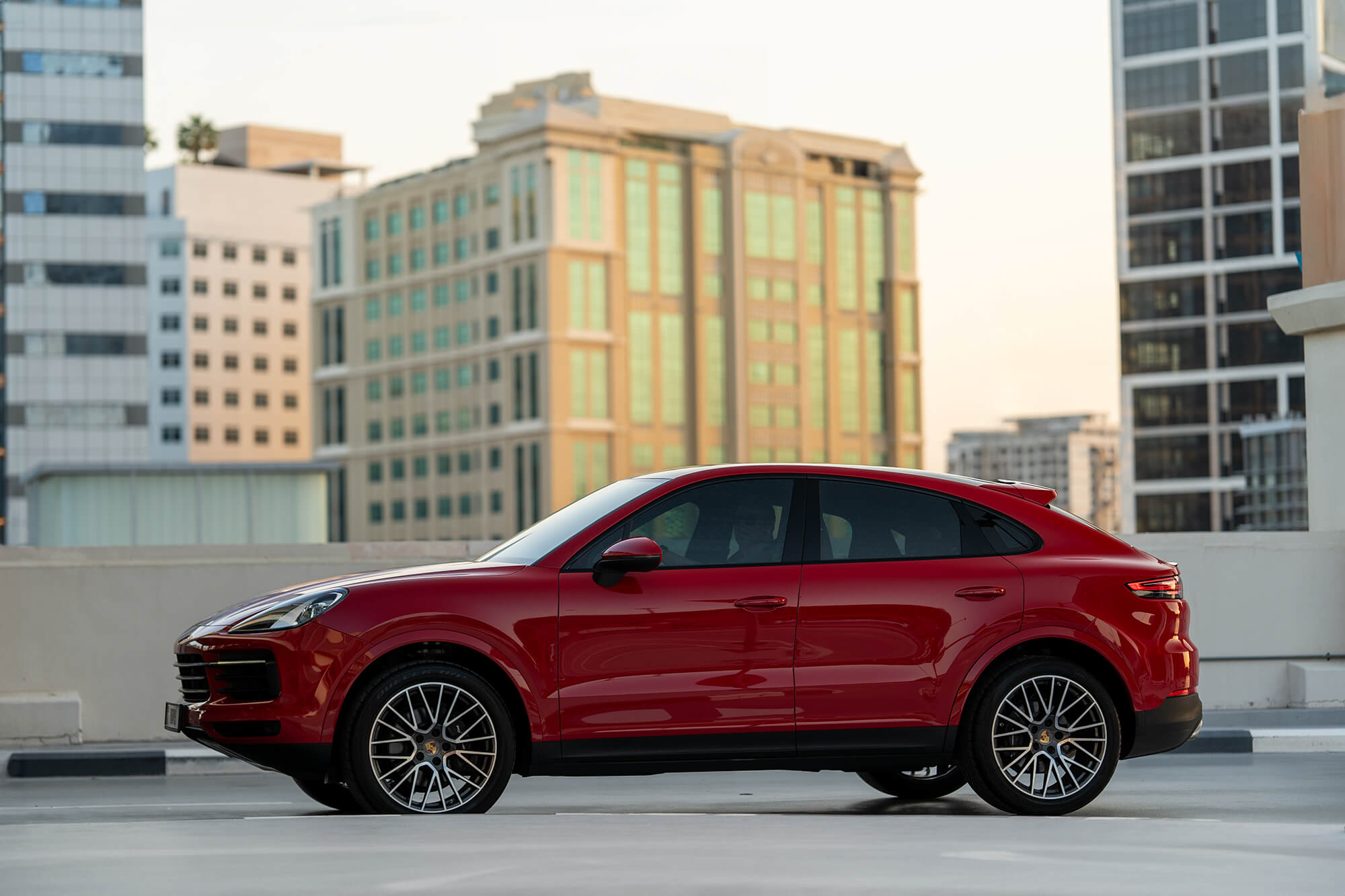 Porsche Cayenne Coupe Red